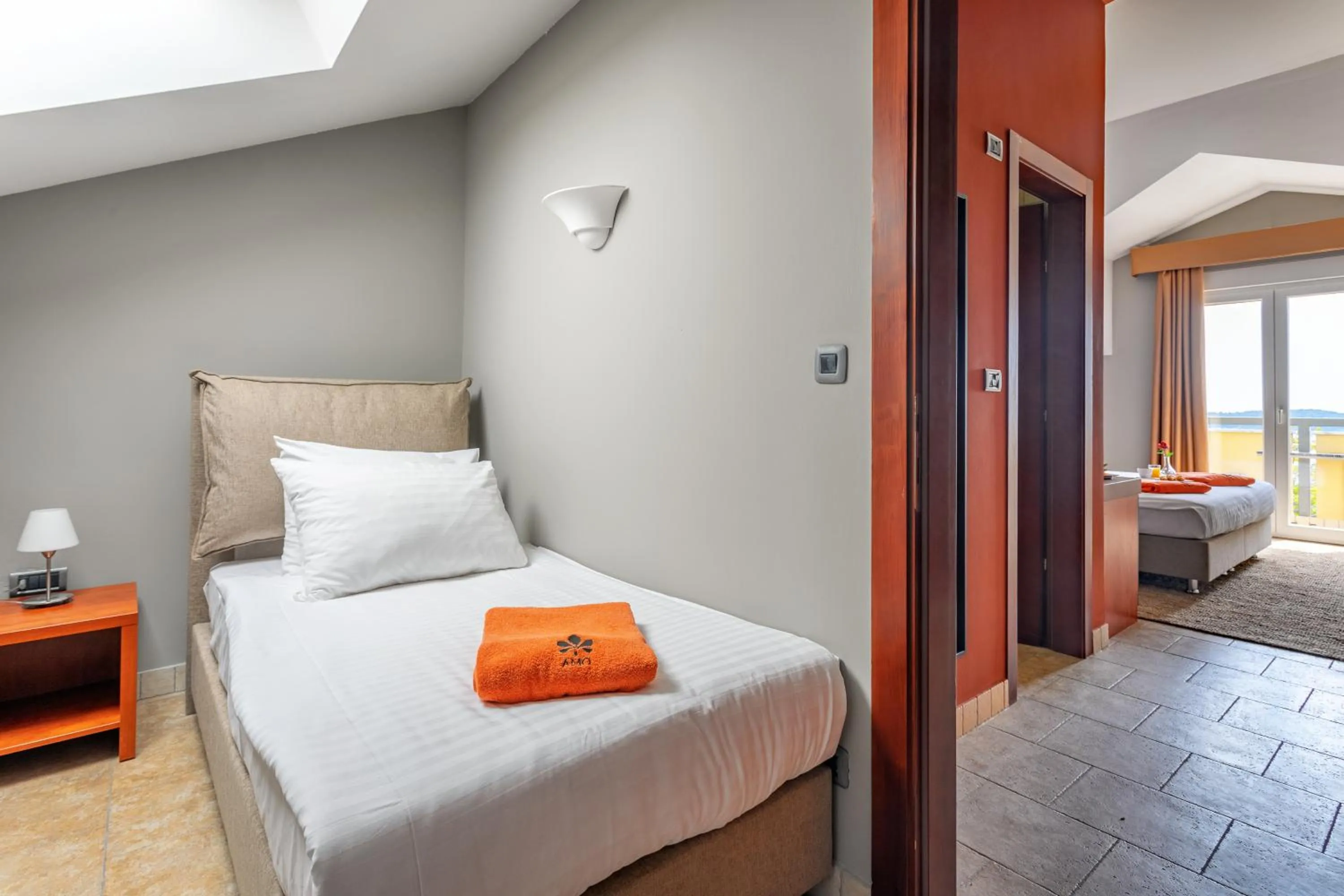 Bed in Hotel Podstine