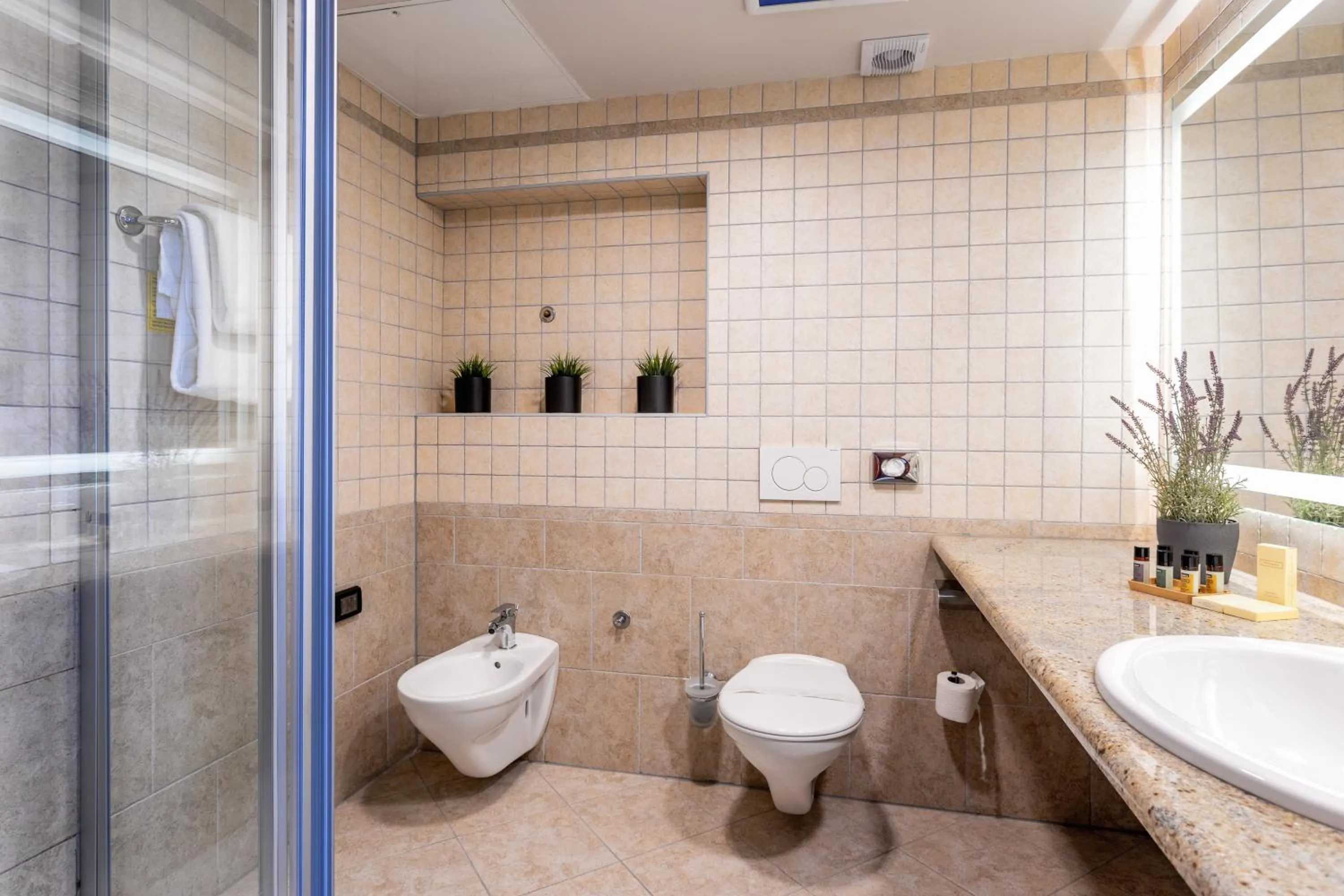 Toilet in Hotel Podstine