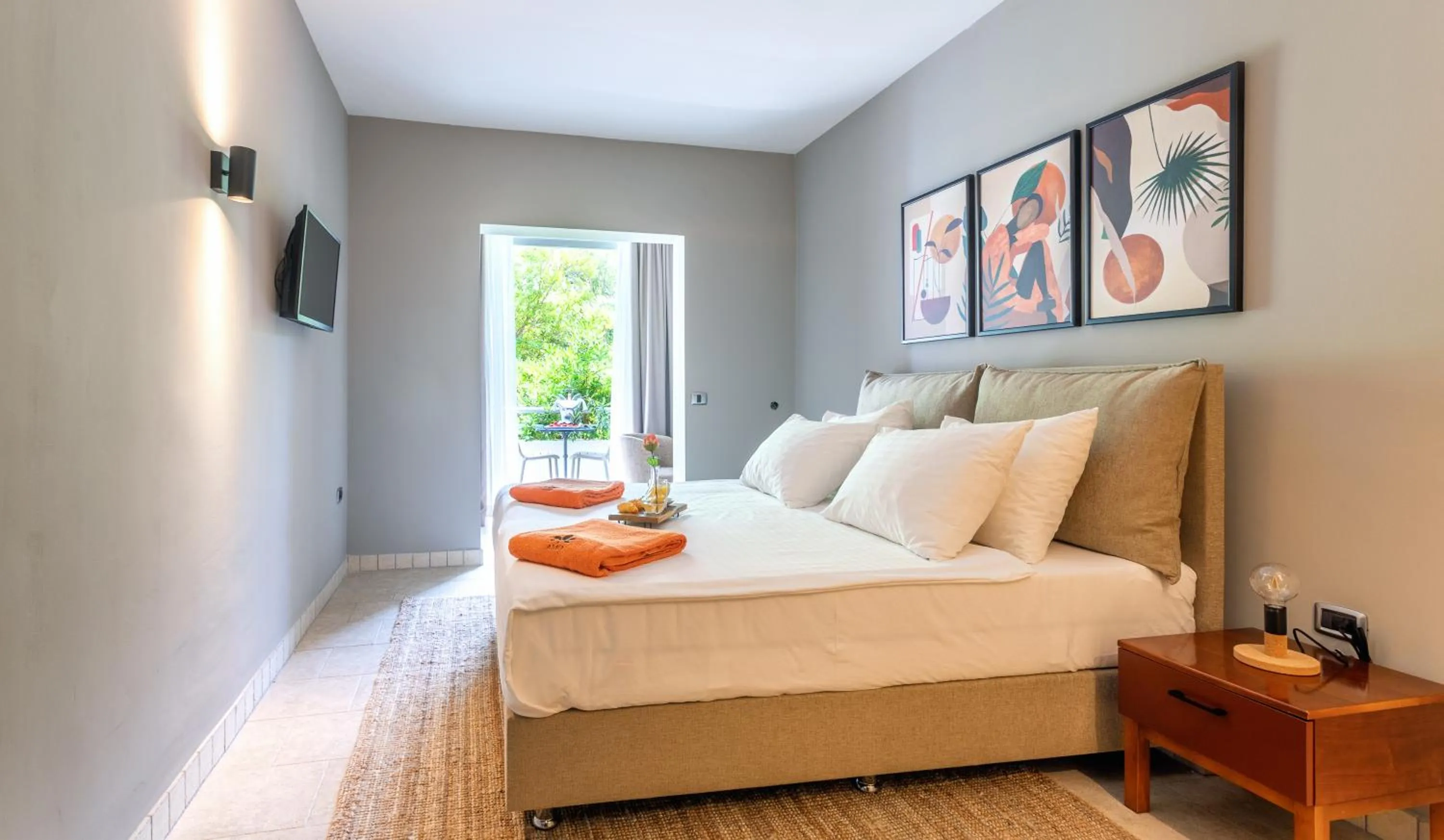 Bed in Hotel Podstine