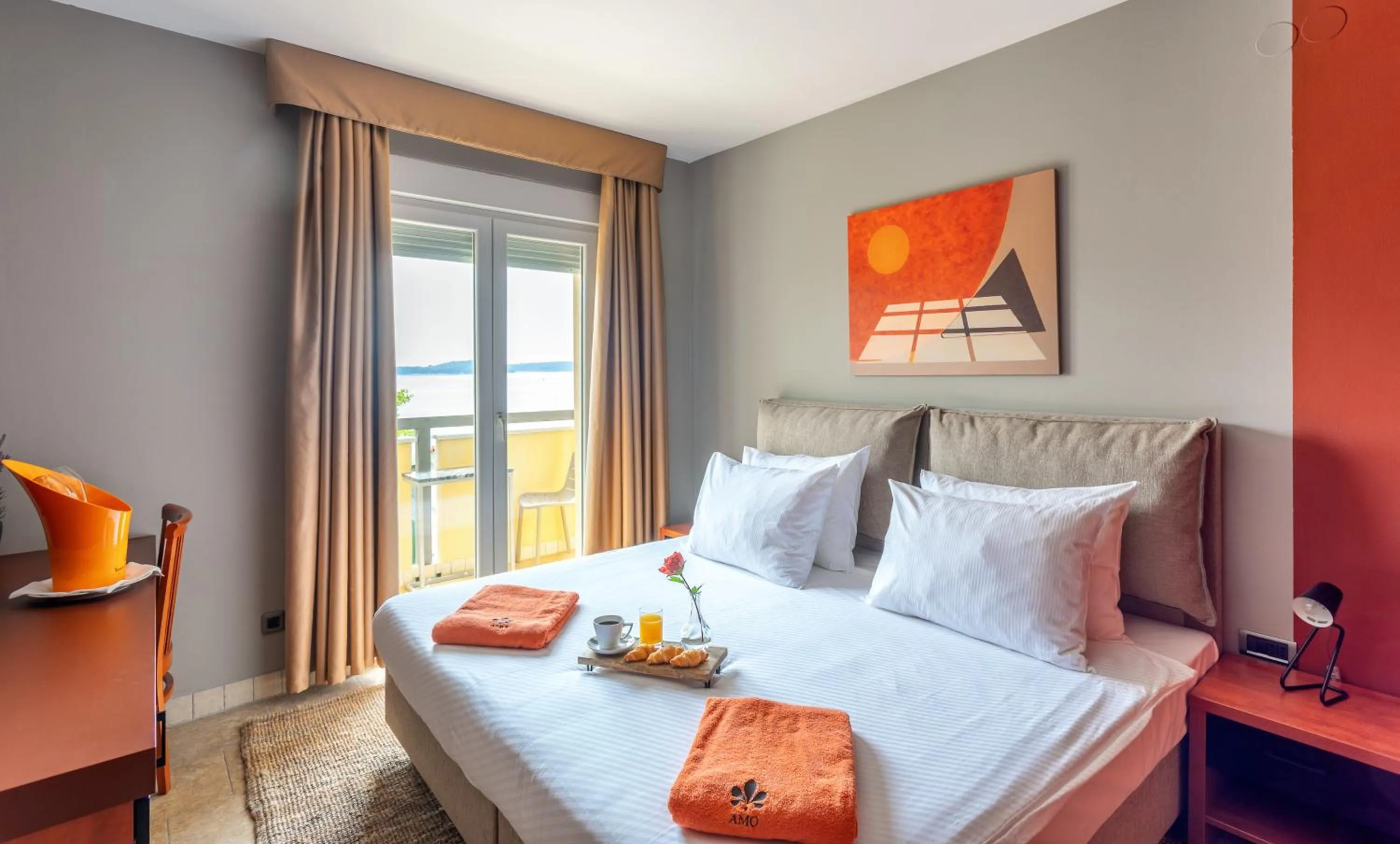 Bed in Hotel Podstine