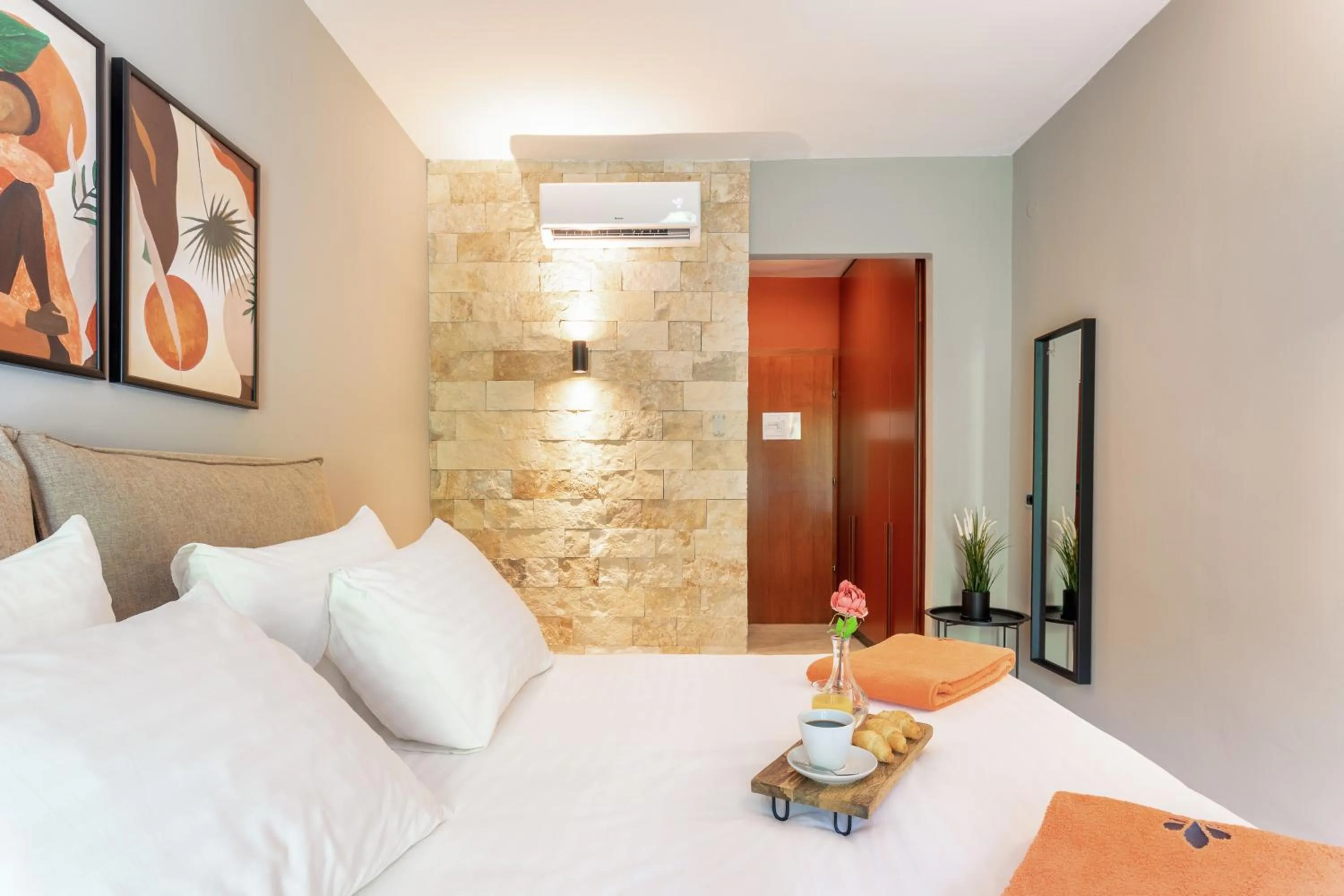 Bed in Hotel Podstine