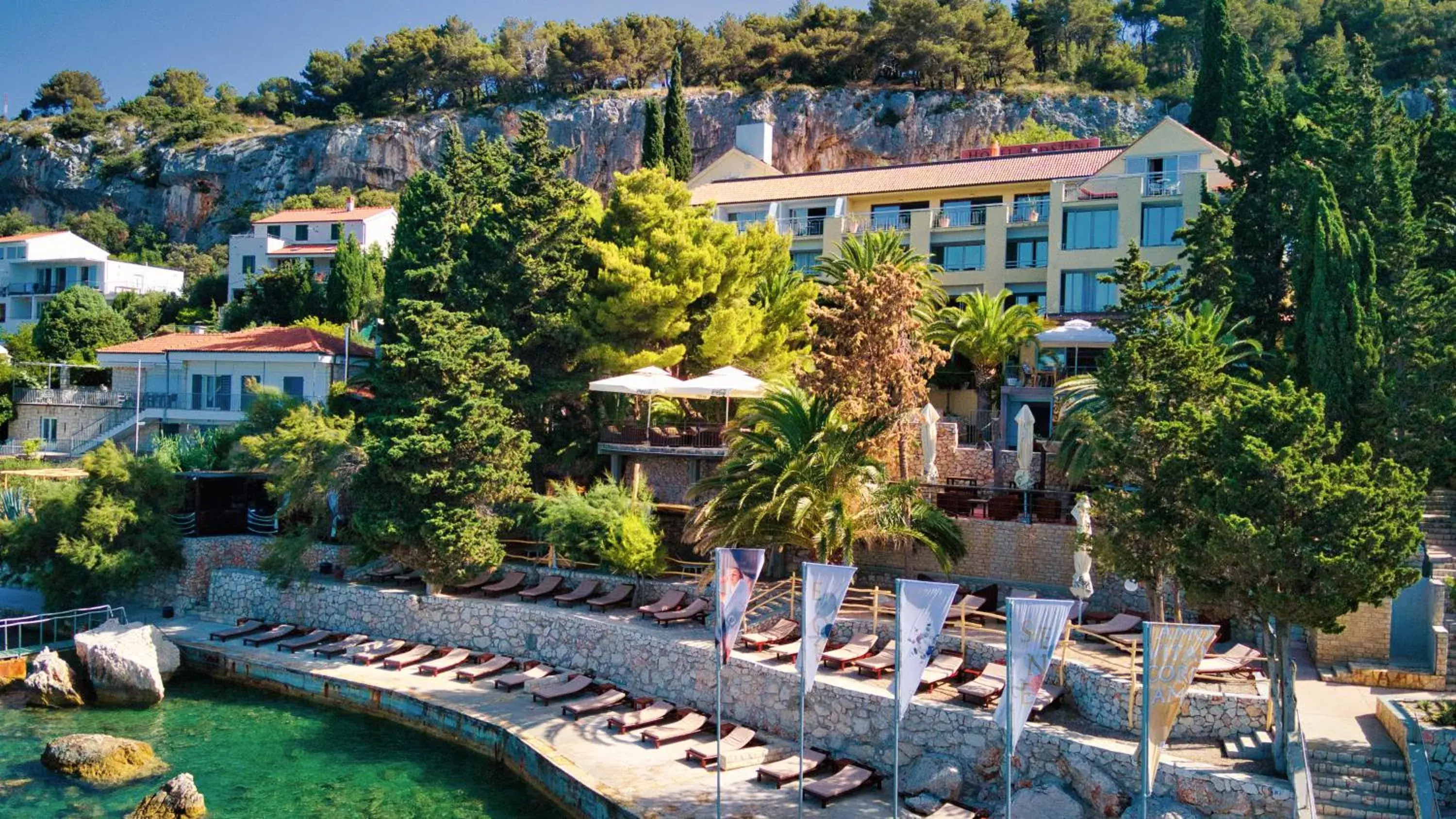 Property building in Hotel Podstine Property building in Hotel Podstine