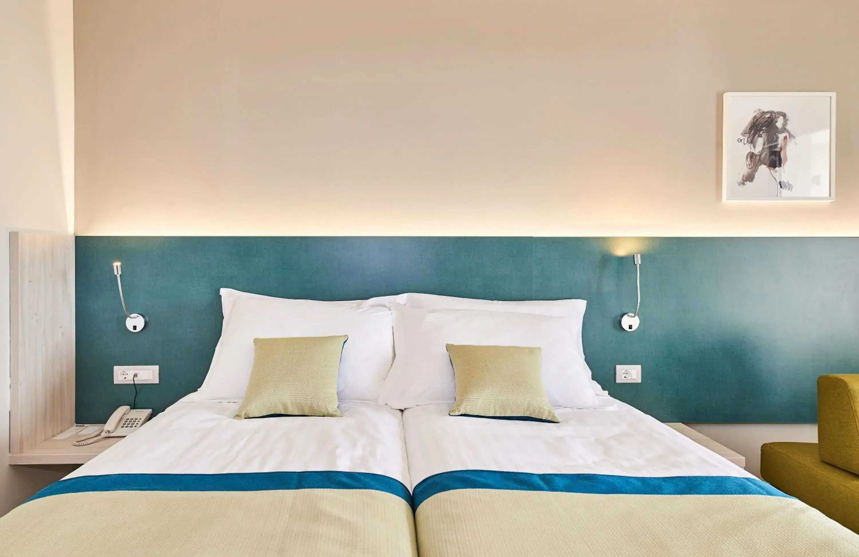 Premium Family Room with Balcony and Sea View in Hotel Sipar Plava Laguna Premium Family Room with Balcony and Sea View in Hotel Sipar Plava Laguna