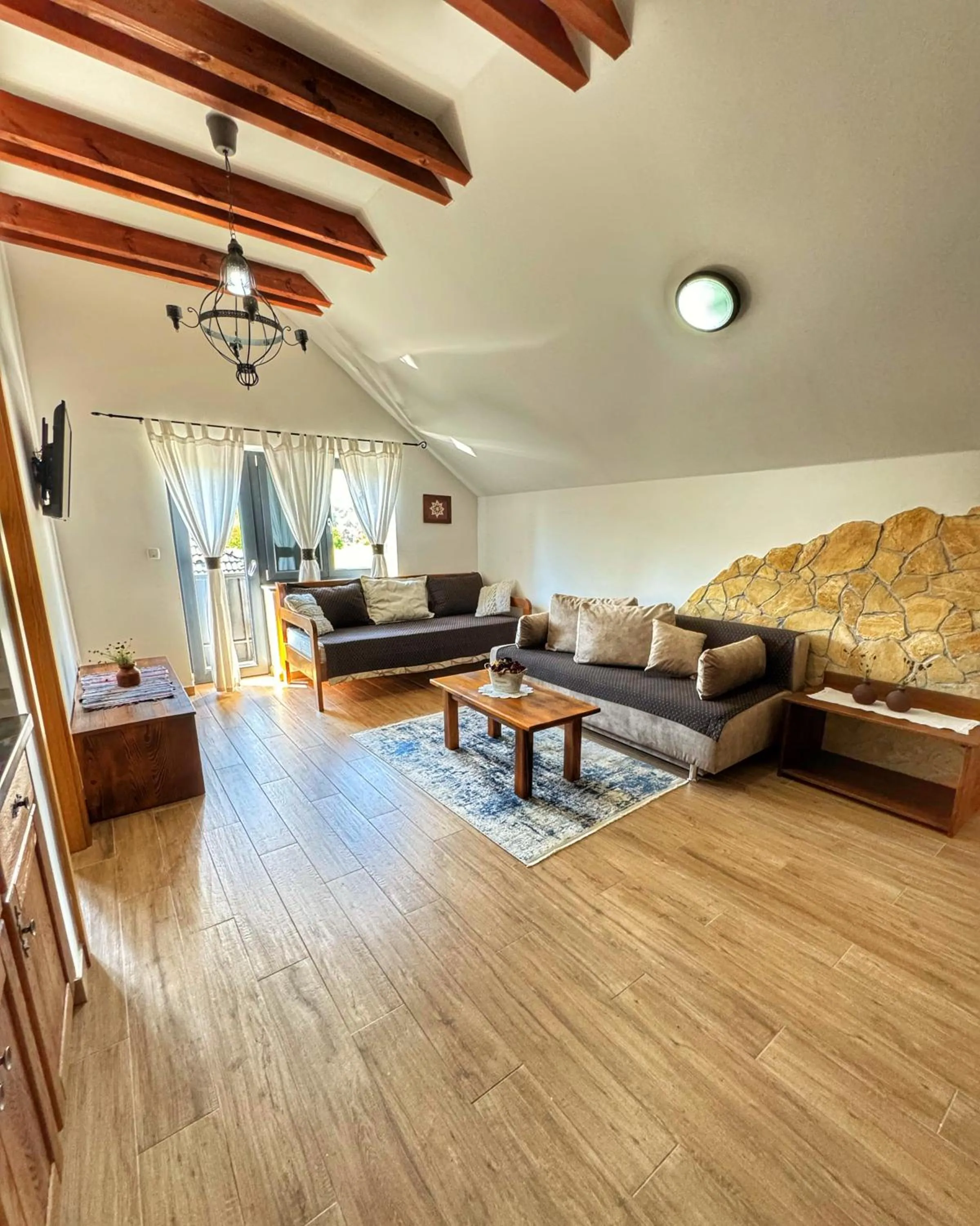 Balcony/Terrace in Etno Garden Apartments