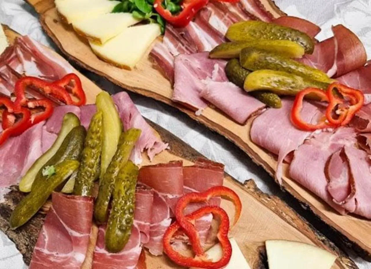 Food close-up in Etno Garden Apartments