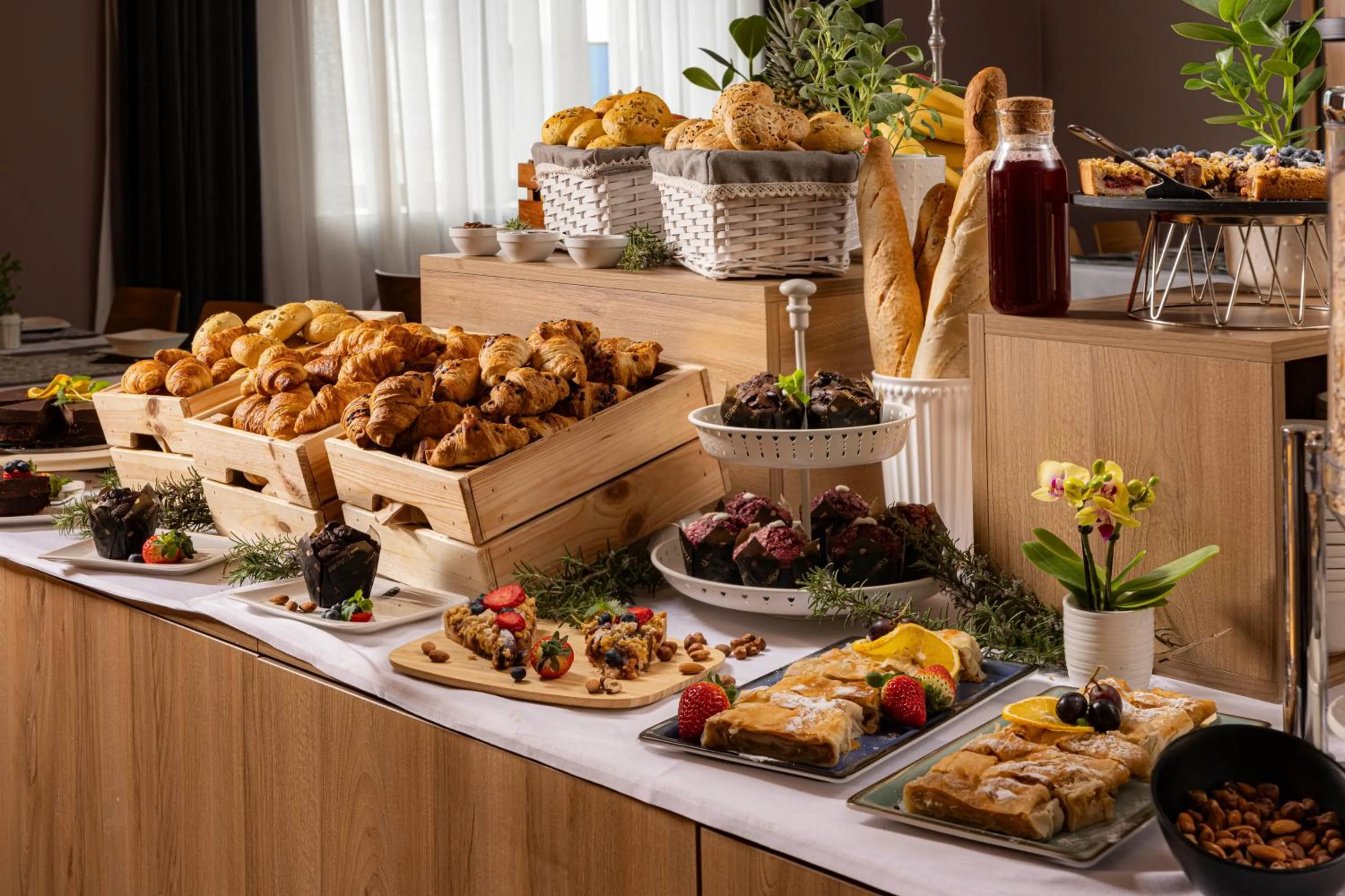 Breakfast in Grand Hotel Zagreb