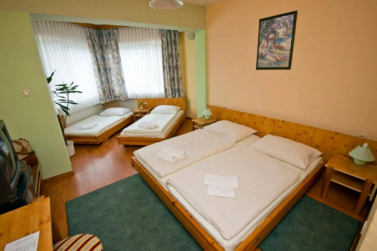 Bed in Motel Kod Bakija