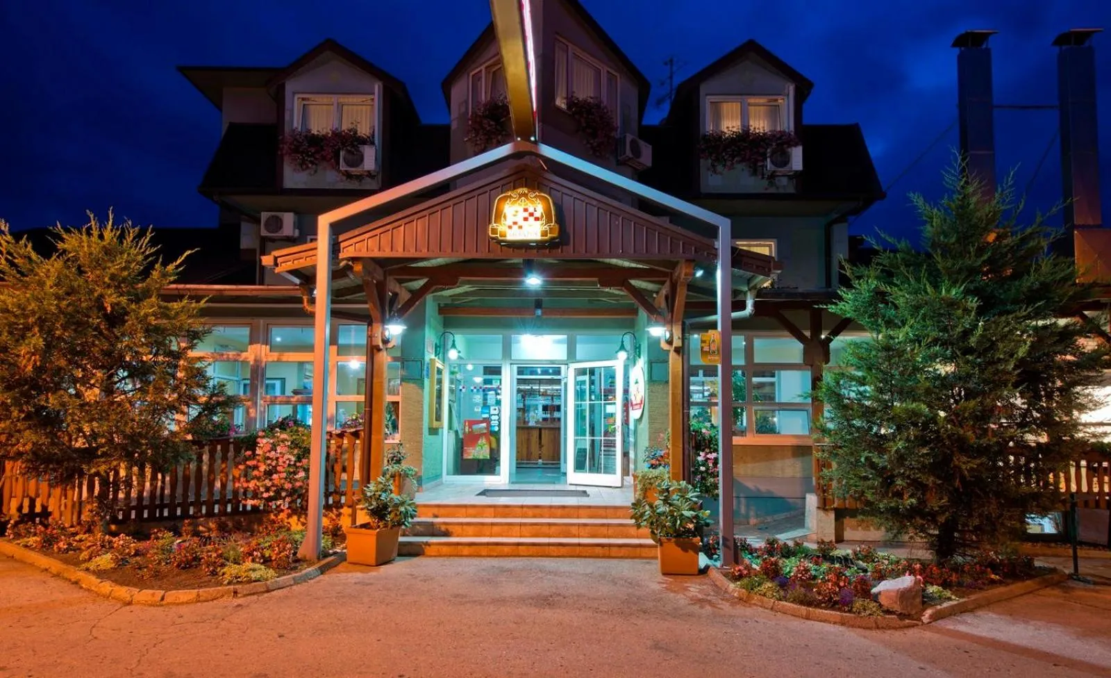 Facade/entrance in Motel Kod Bakija
