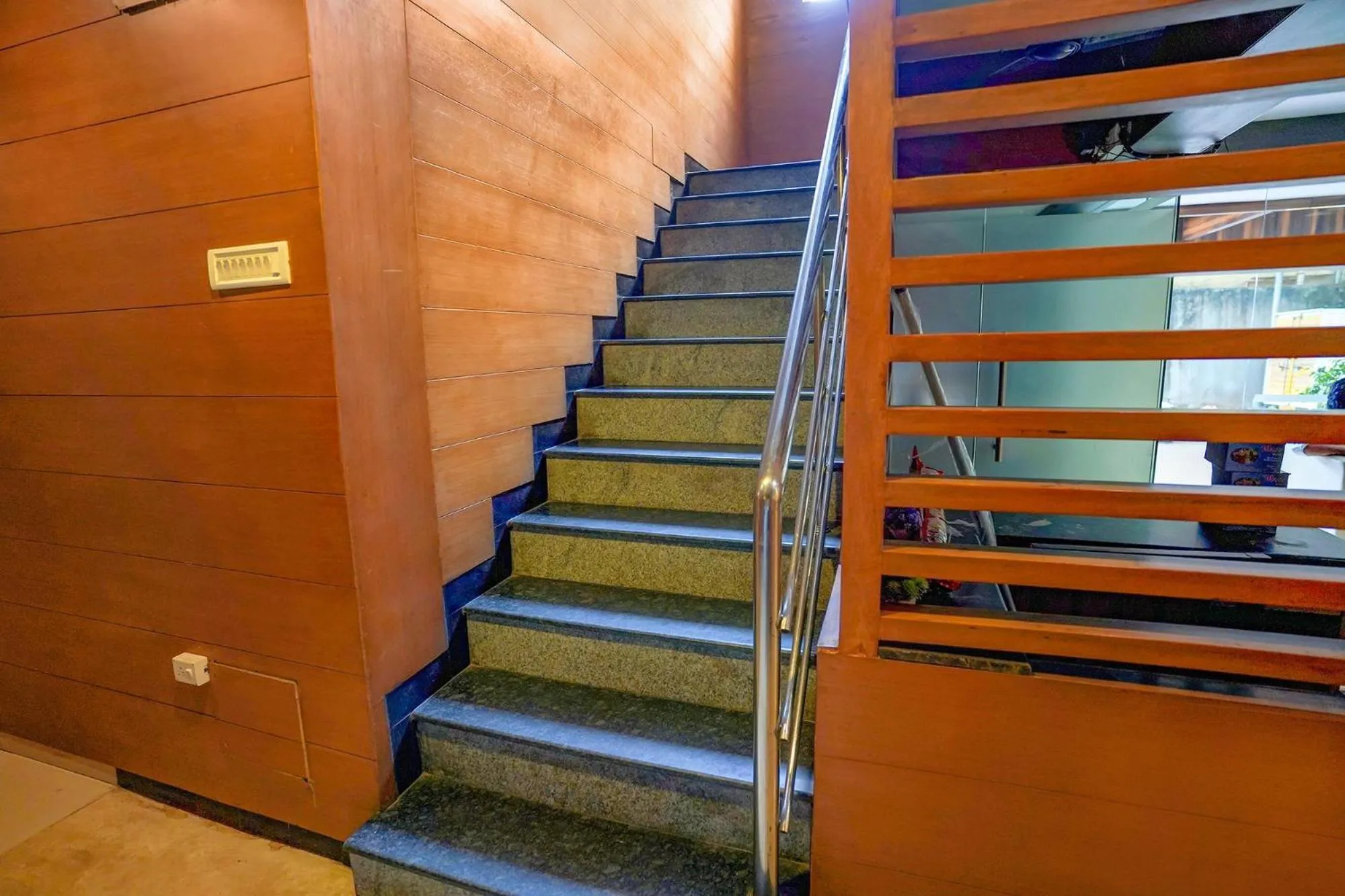 Lobby or reception in FabHotel The Green City - Central Railway Station