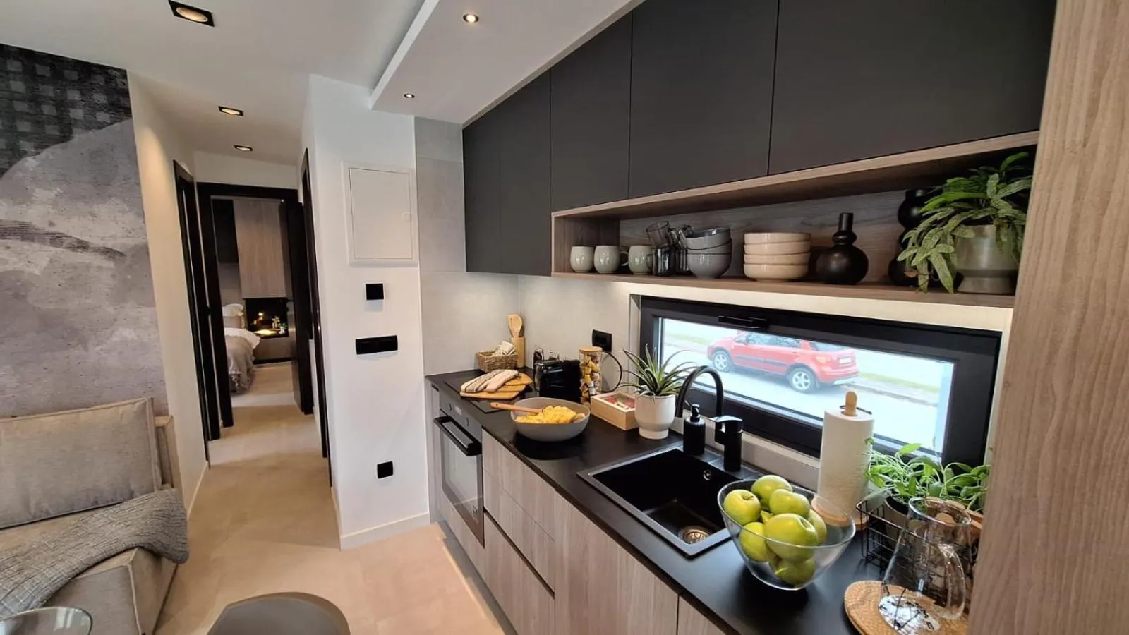 Kitchen or kitchenette in Hotel Srakovcic Heart of Nature