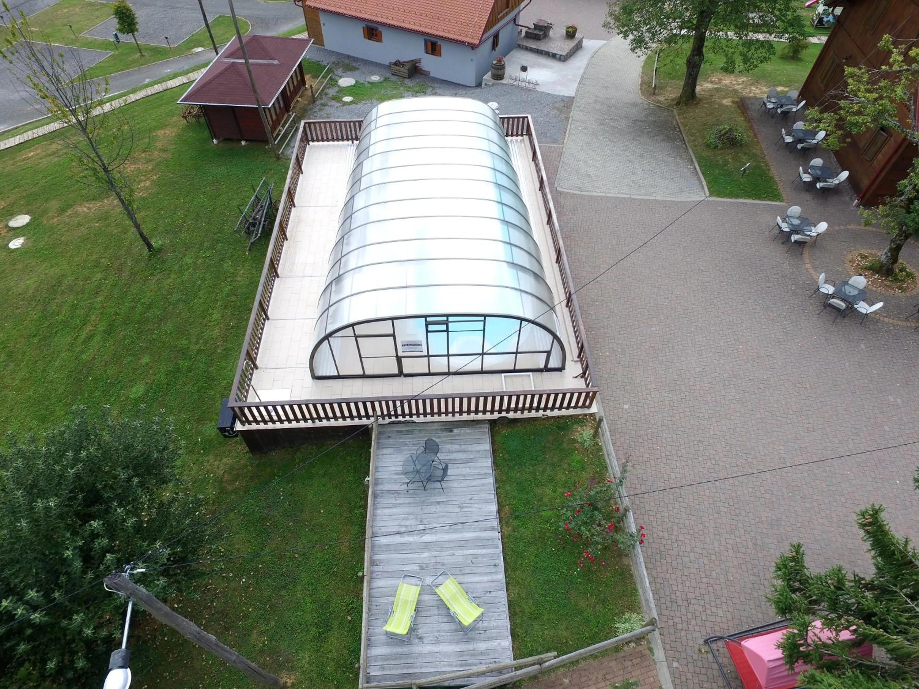 Bird's eye view in Hotel Srakovcic Heart of Nature