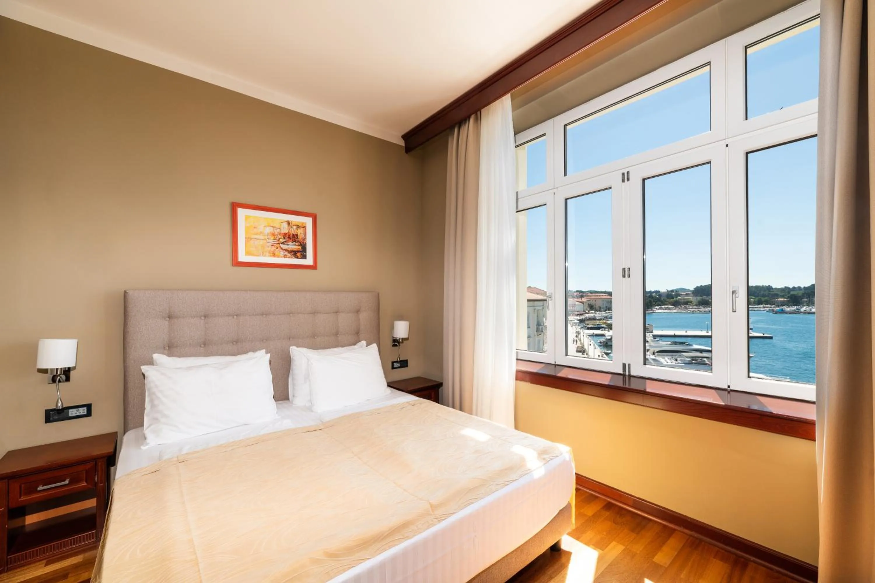 Sea view, Bed in BO Hotel Palazzo