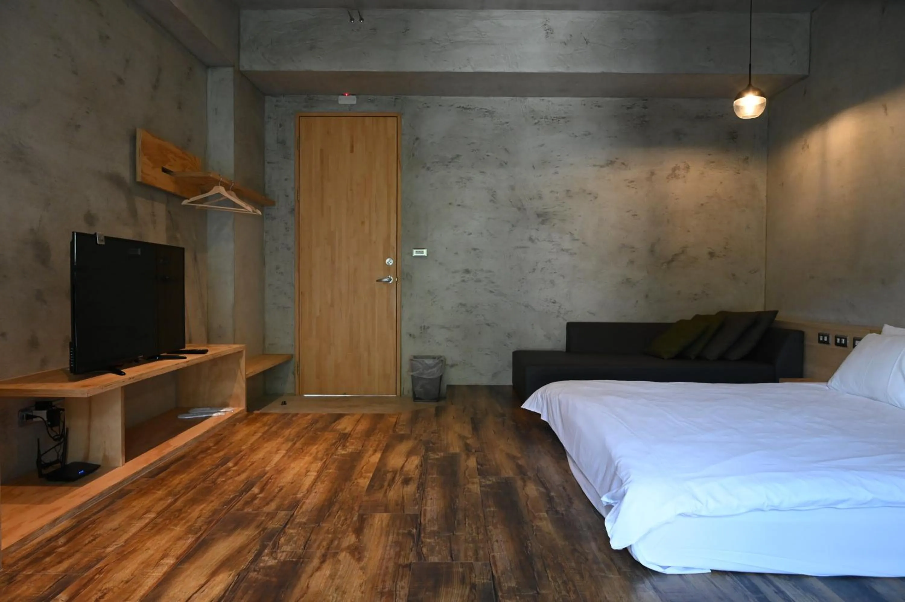 TV and multimedia, Bed in 日月潭山慕藝旅 Sun Moon Inn