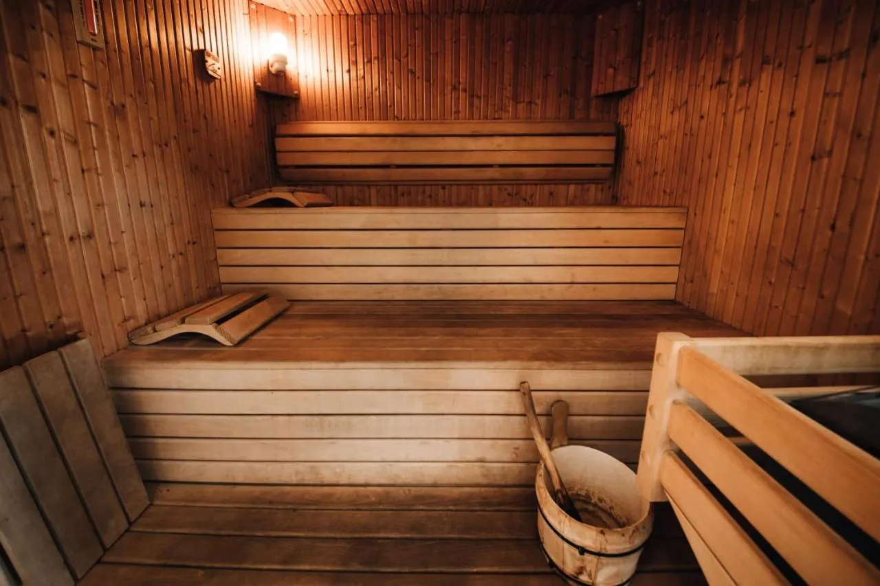 Sauna in Hotel Korkyra
