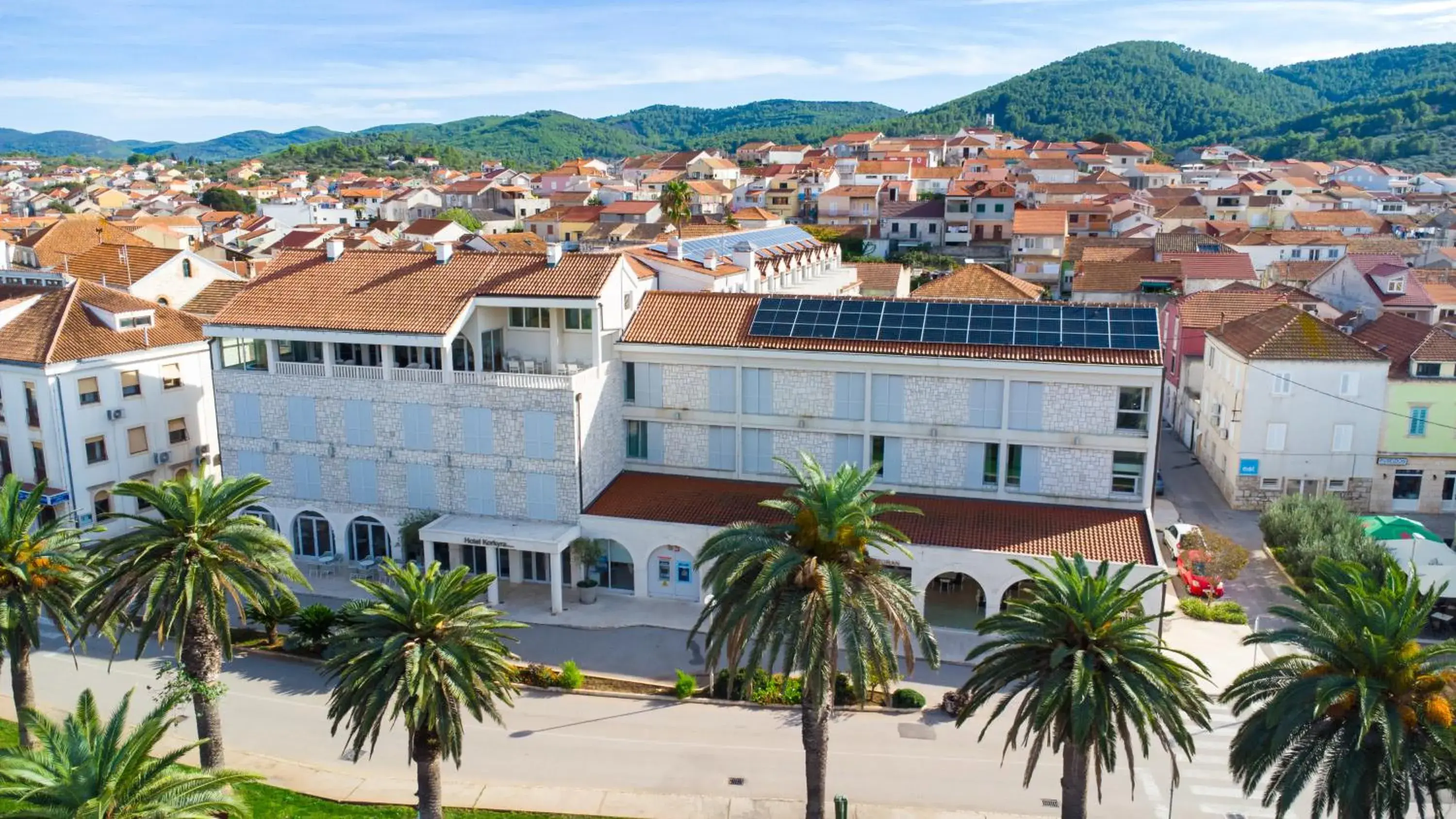 Property building in Hotel Korkyra Property building in Hotel Korkyra