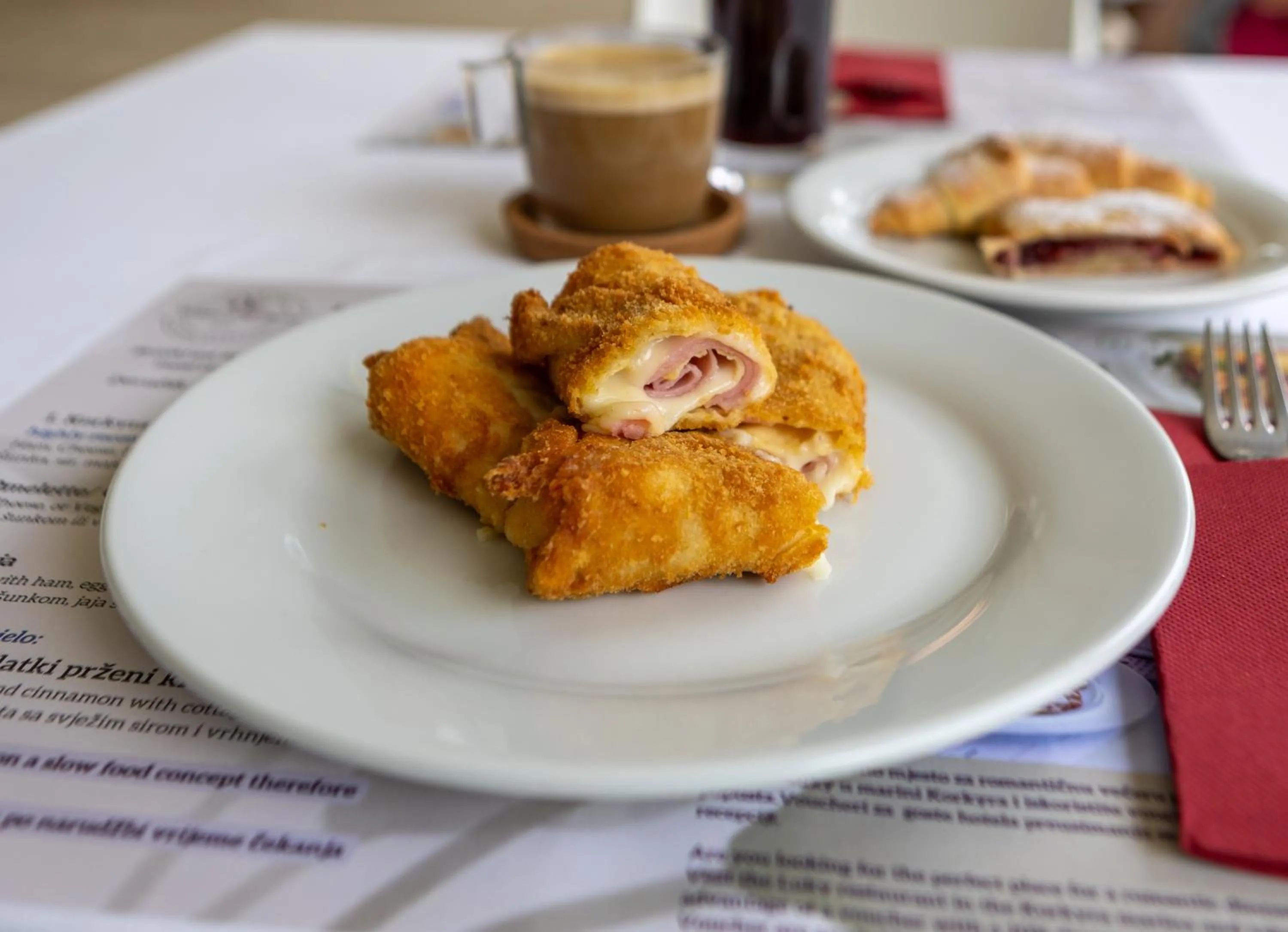 Food and drinks in Hotel Korkyra