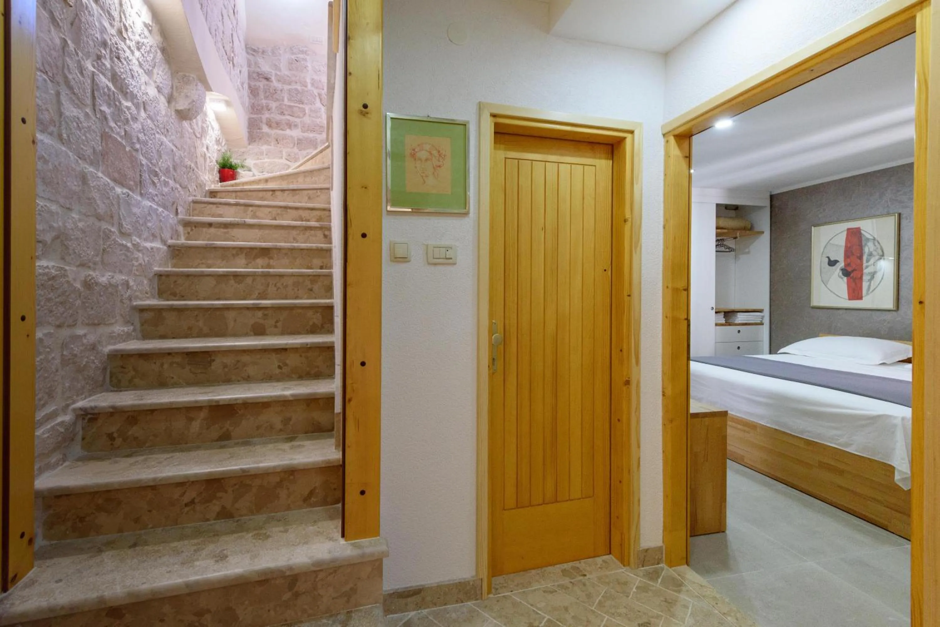 Lobby or reception, Bed in Villa Kudelik - Stone Story