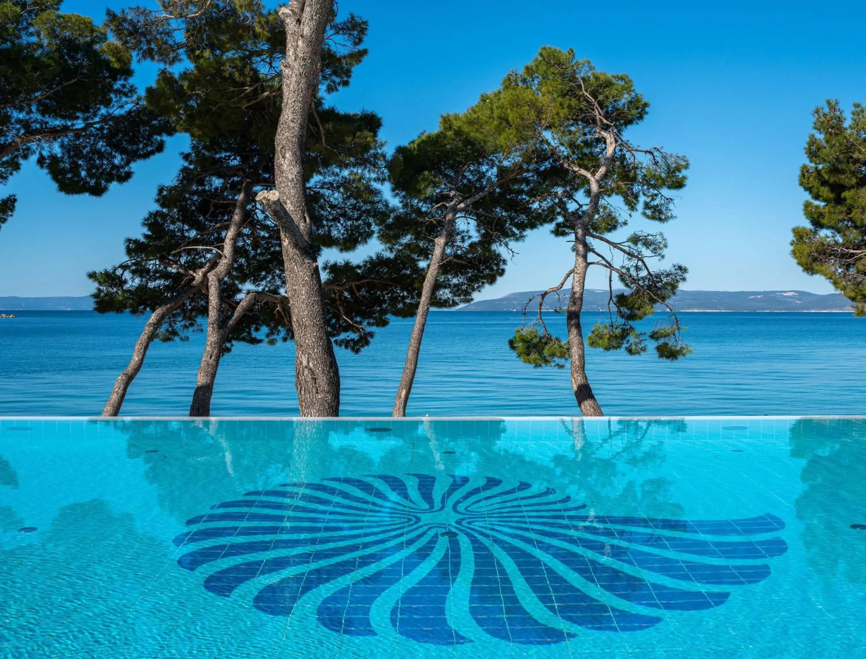 Swimming pool in Valamar Meteor Hotel Swimming pool in Valamar Meteor Hotel