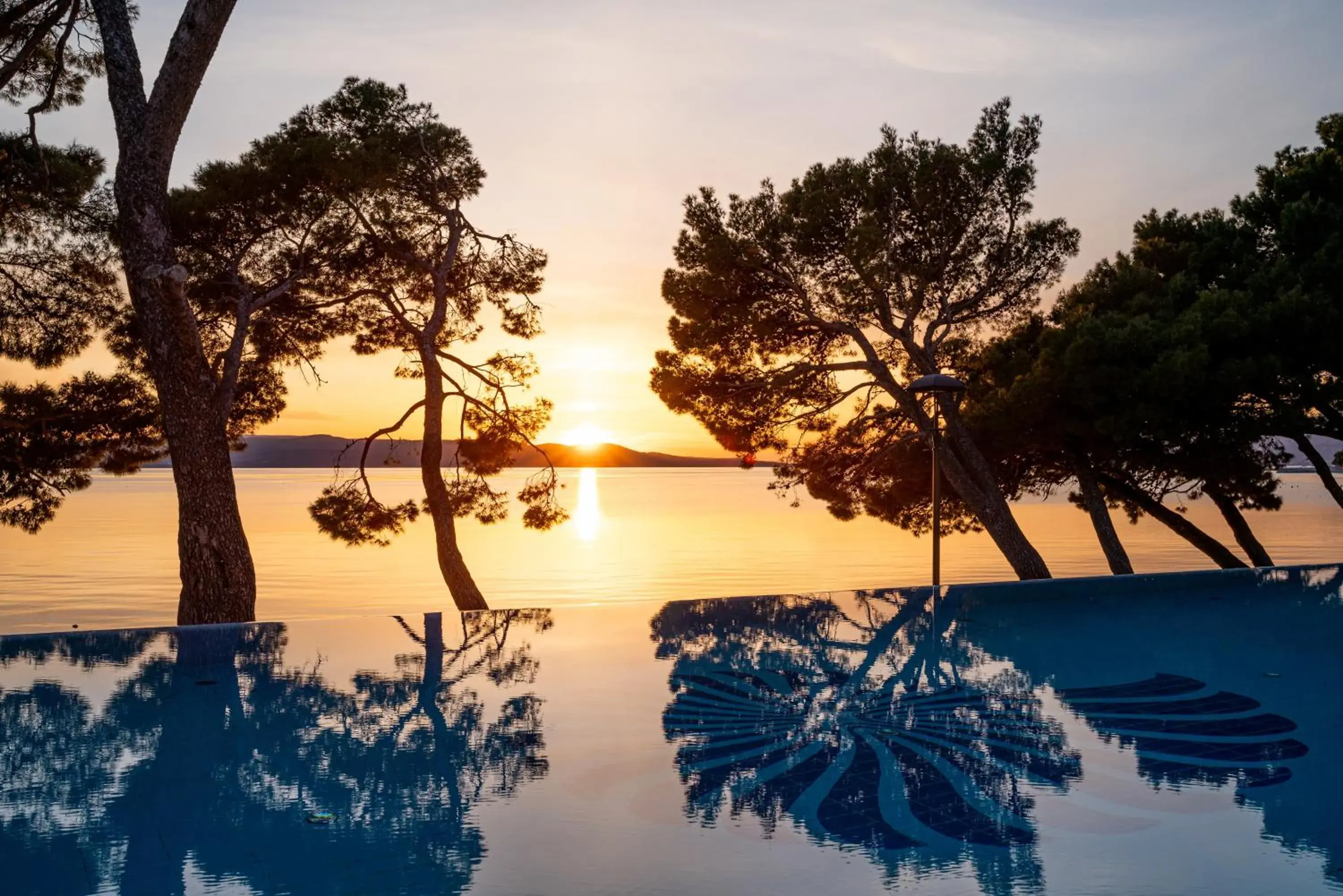 Swimming pool in Valamar Meteor Hotel Swimming pool in Valamar Meteor Hotel