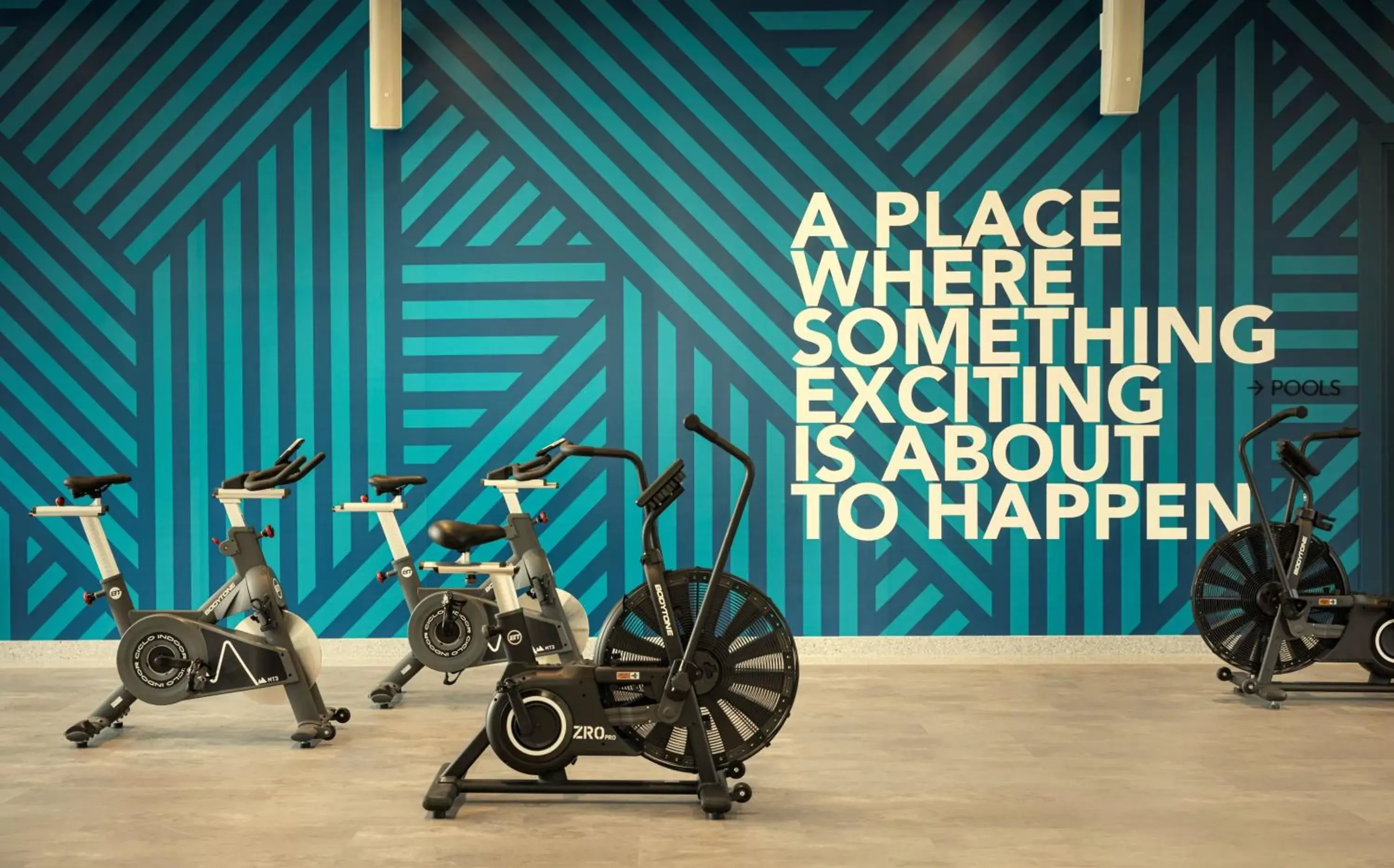 Fitness centre/facilities in PLACES Dalmacija by Valamar Fitness centre/facilities in PLACES Dalmacija by Valamar