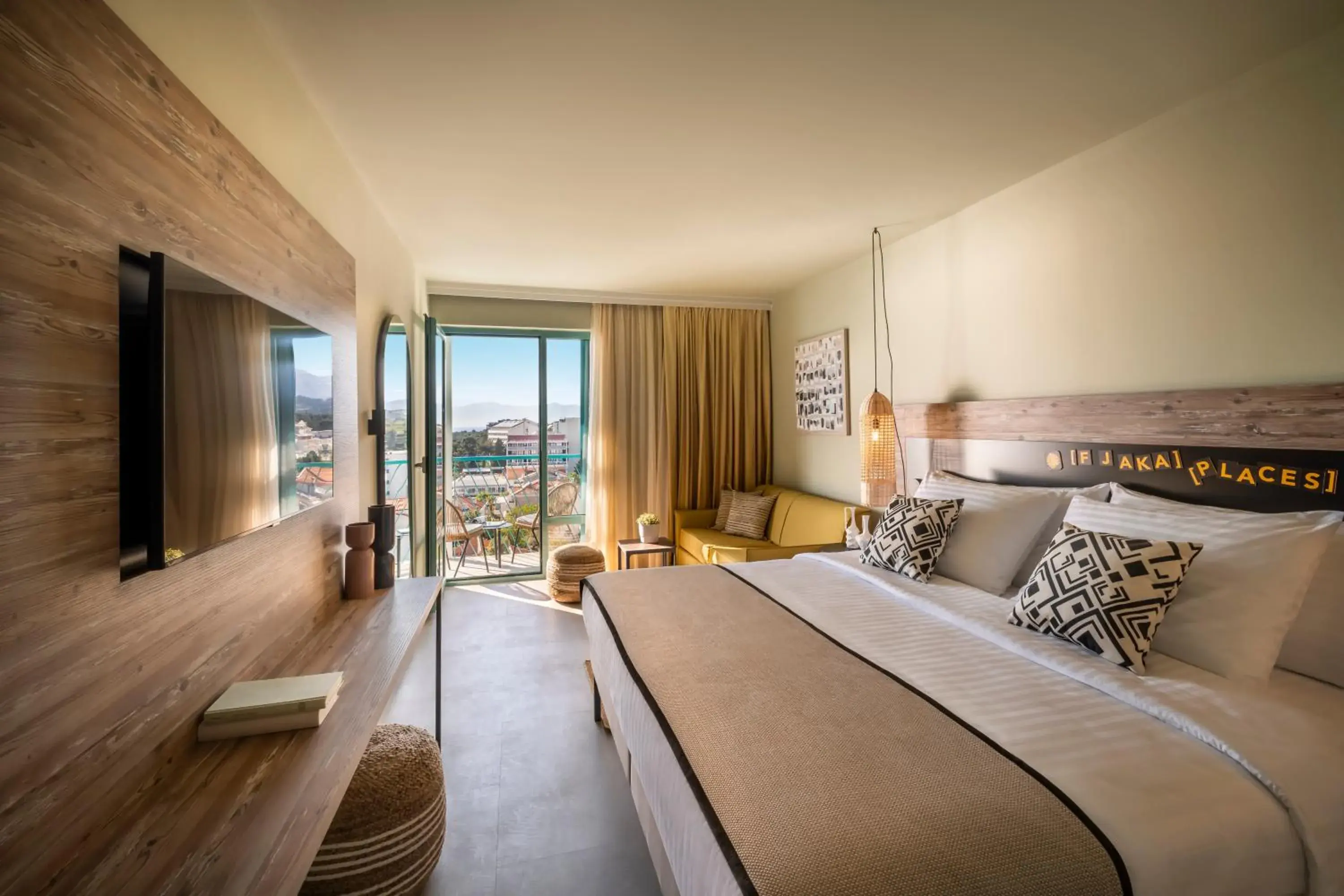 Balcony/Terrace, Bed in PLACES Dalmacija by Valamar Balcony/Terrace, Bed in PLACES Dalmacija by Valamar