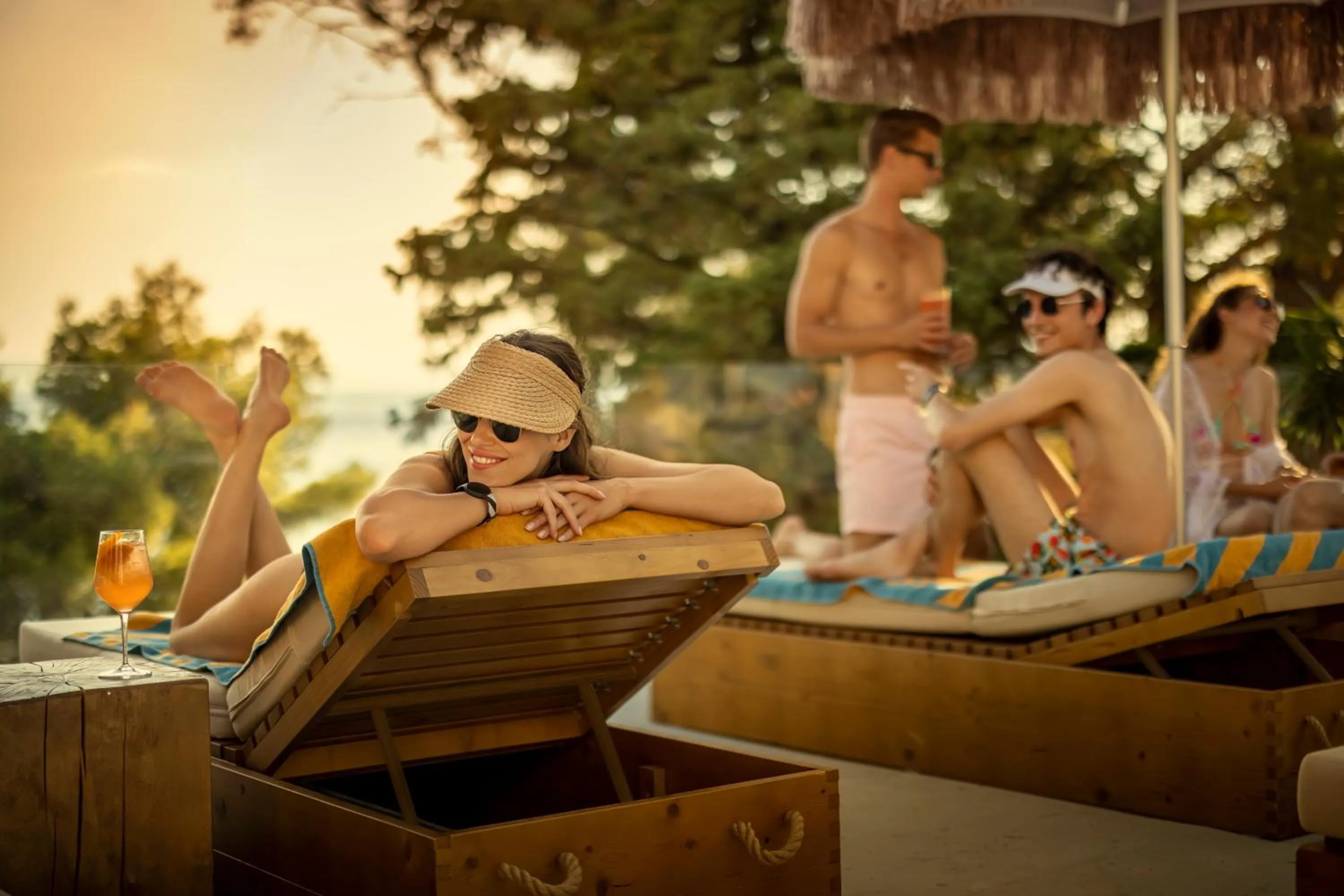 sunbed in PLACES Dalmacija by Valamar