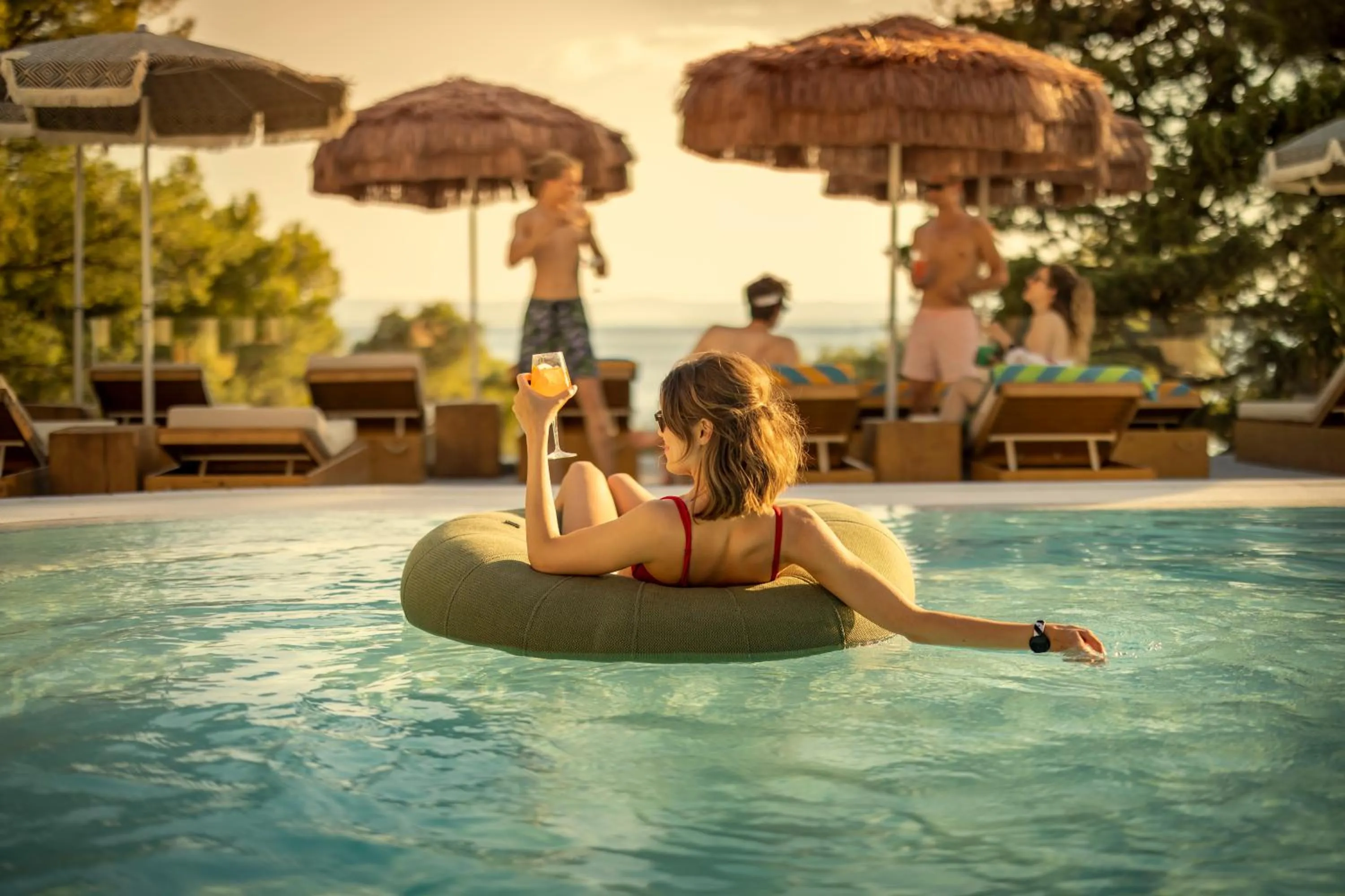 Swimming pool in PLACES Dalmacija by Valamar