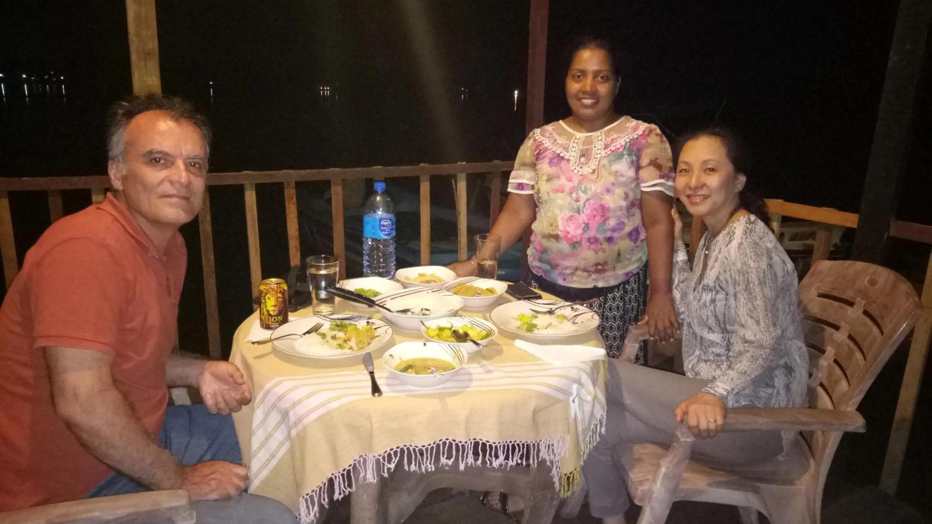 Dinner in Mahi Villa