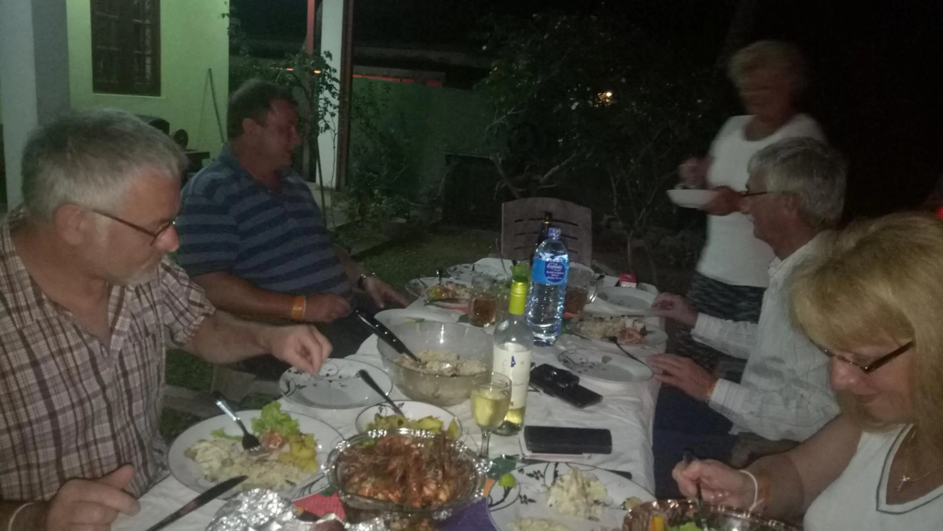 Dinner in Mahi Villa