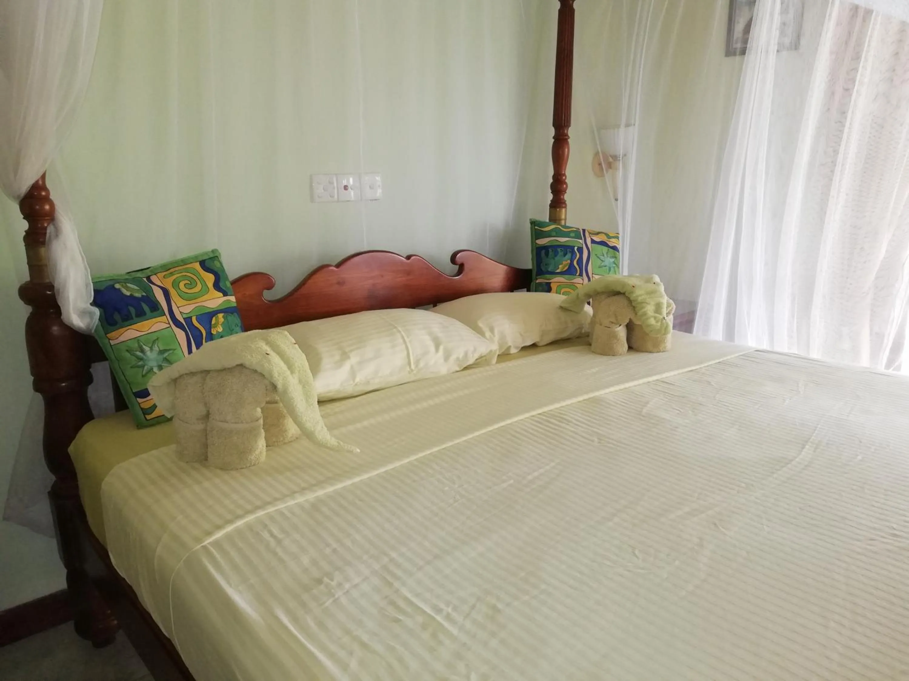 Bed in Mahi Villa