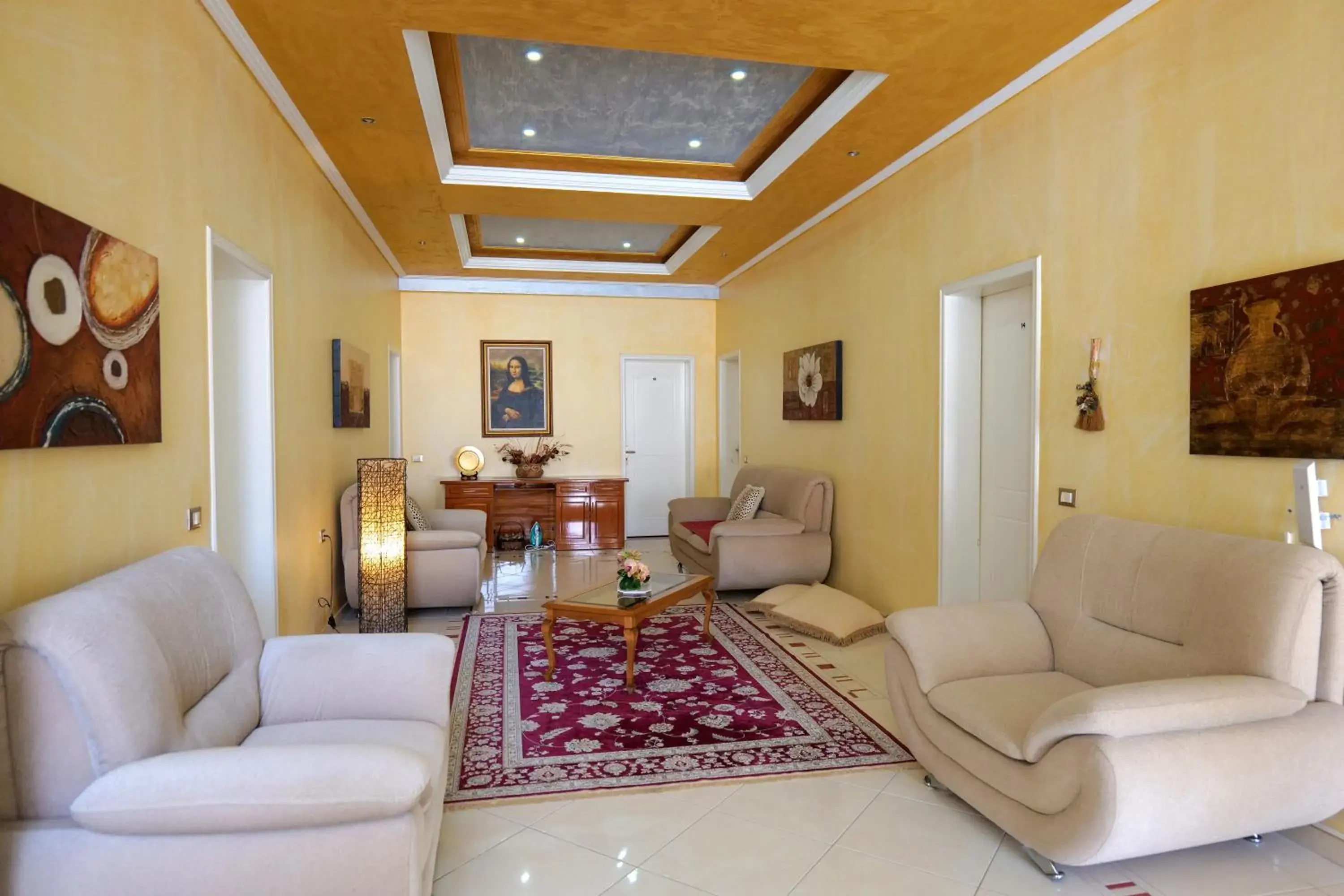 Living room in Hotel Lindi Living room in Hotel Lindi