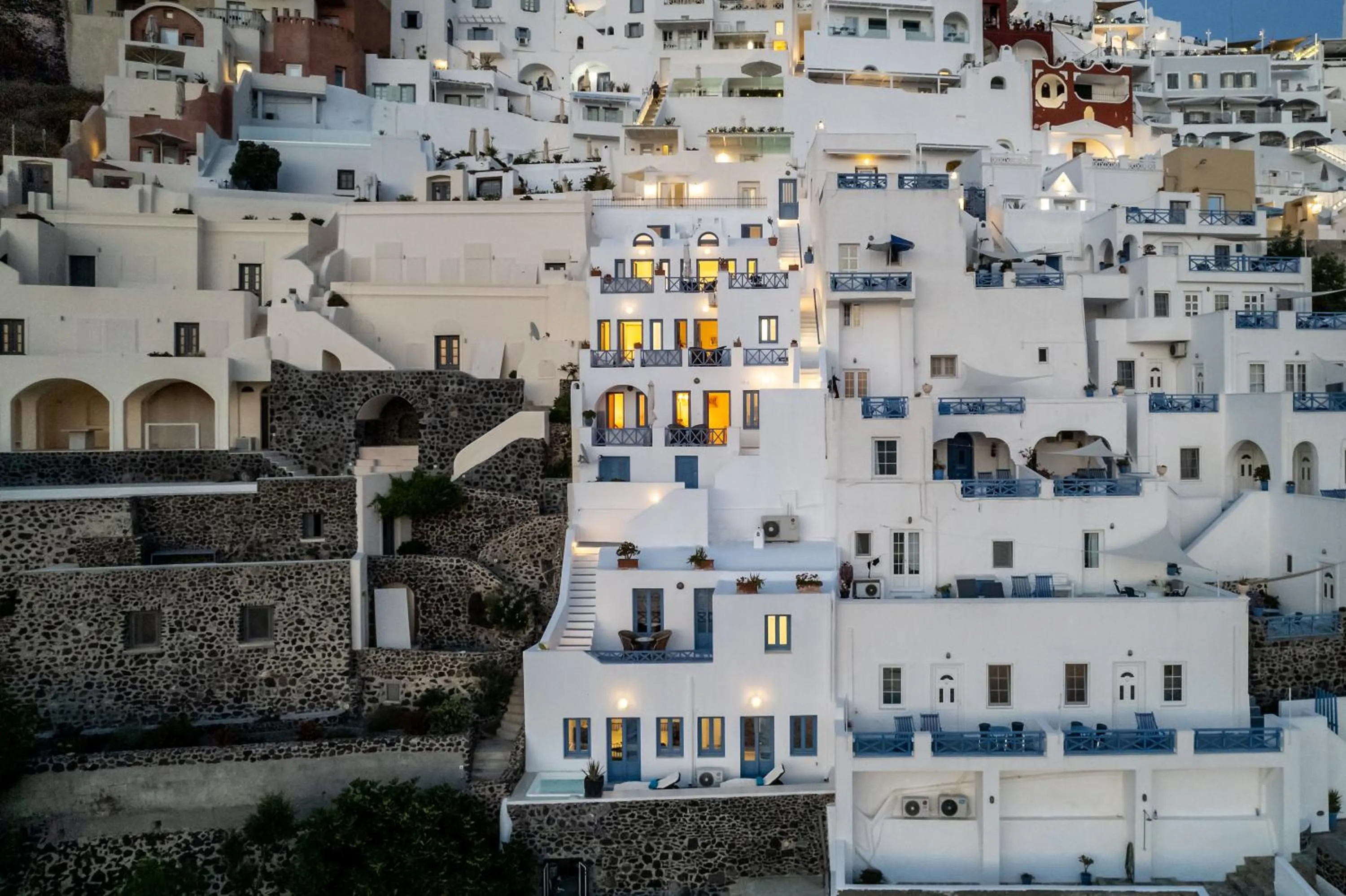 Property building in Golden Grey Goose