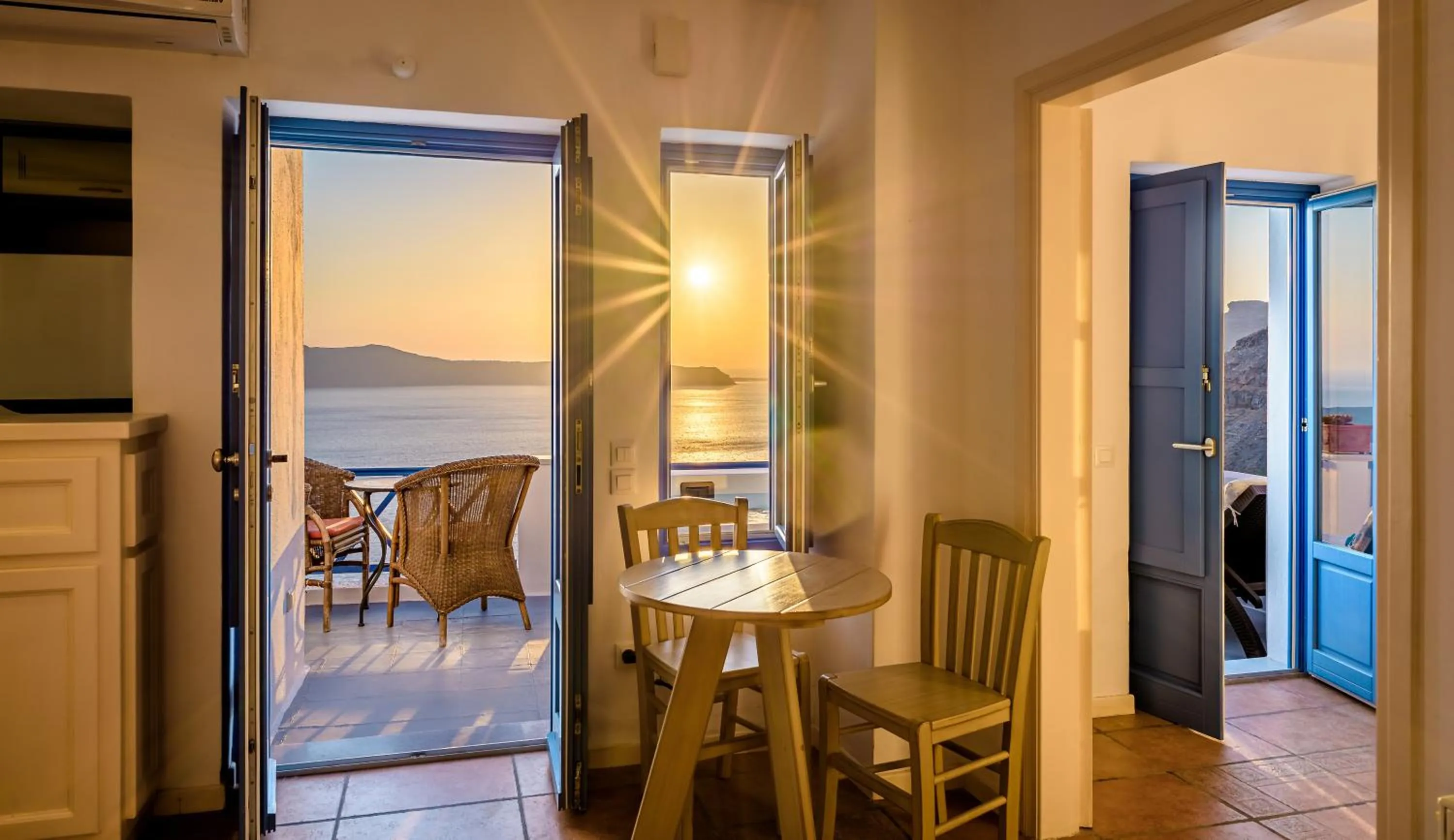 Dining area in Golden Grey Goose