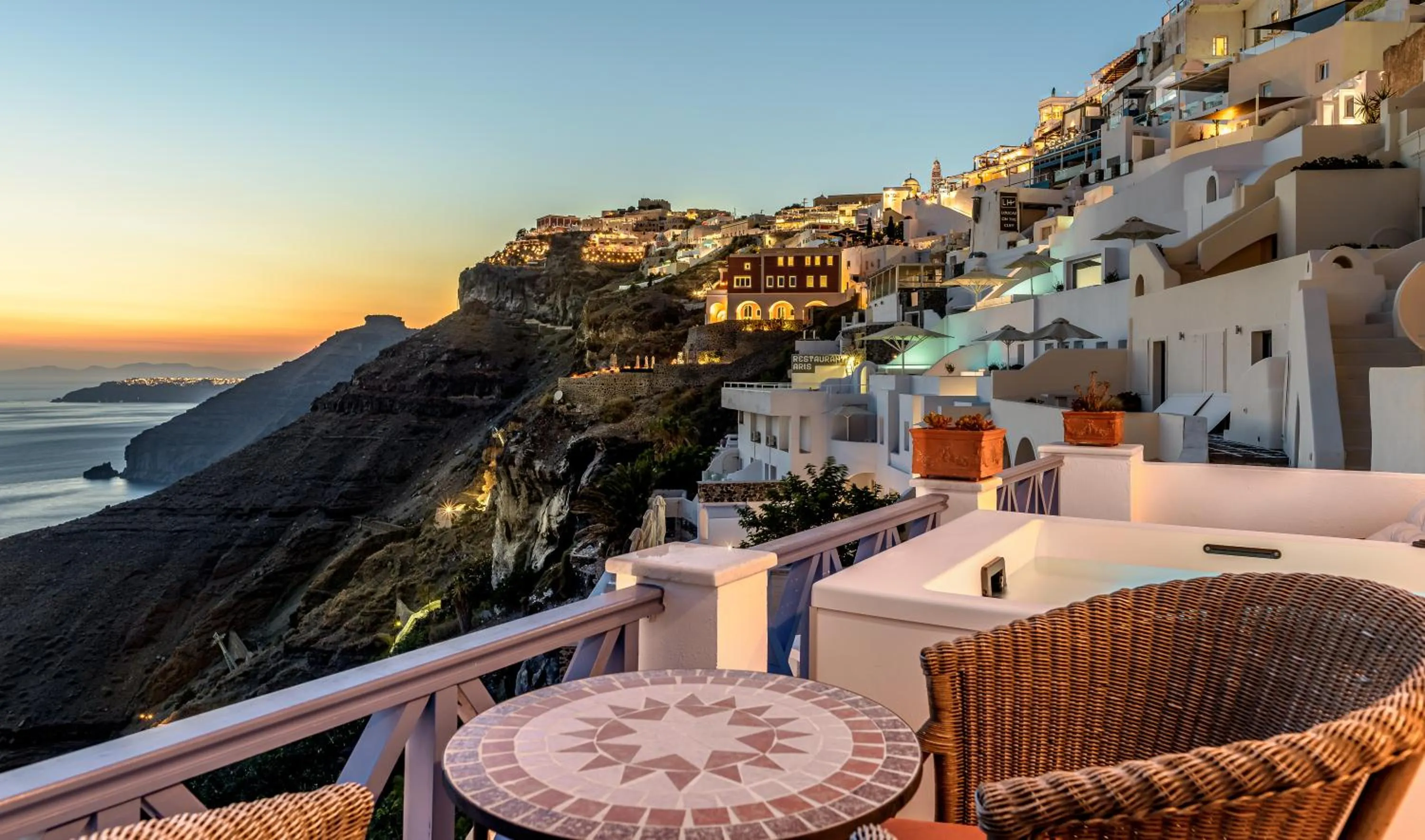 Balcony/Terrace in Golden Grey Goose