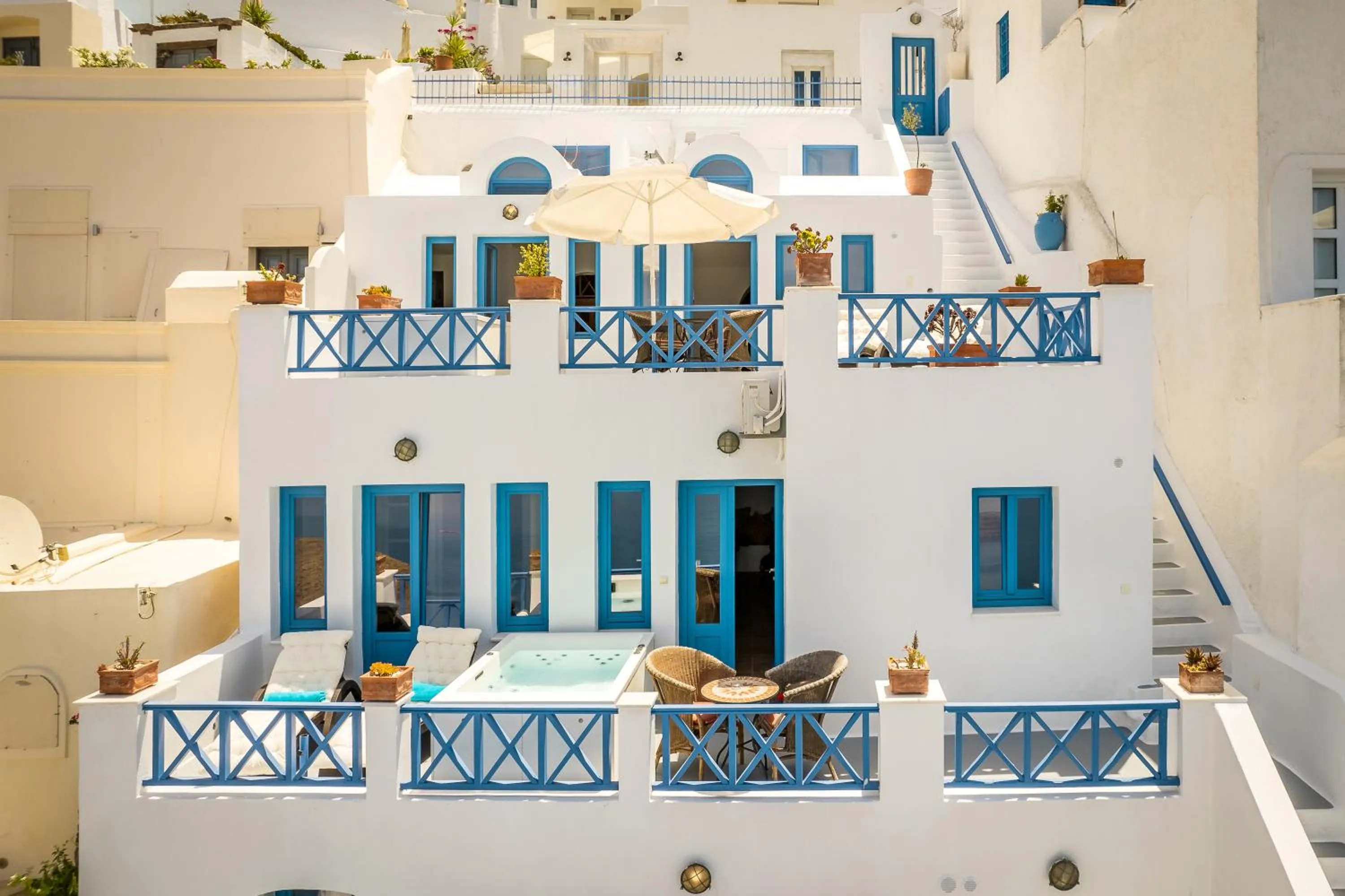 Property building in Golden Grey Goose