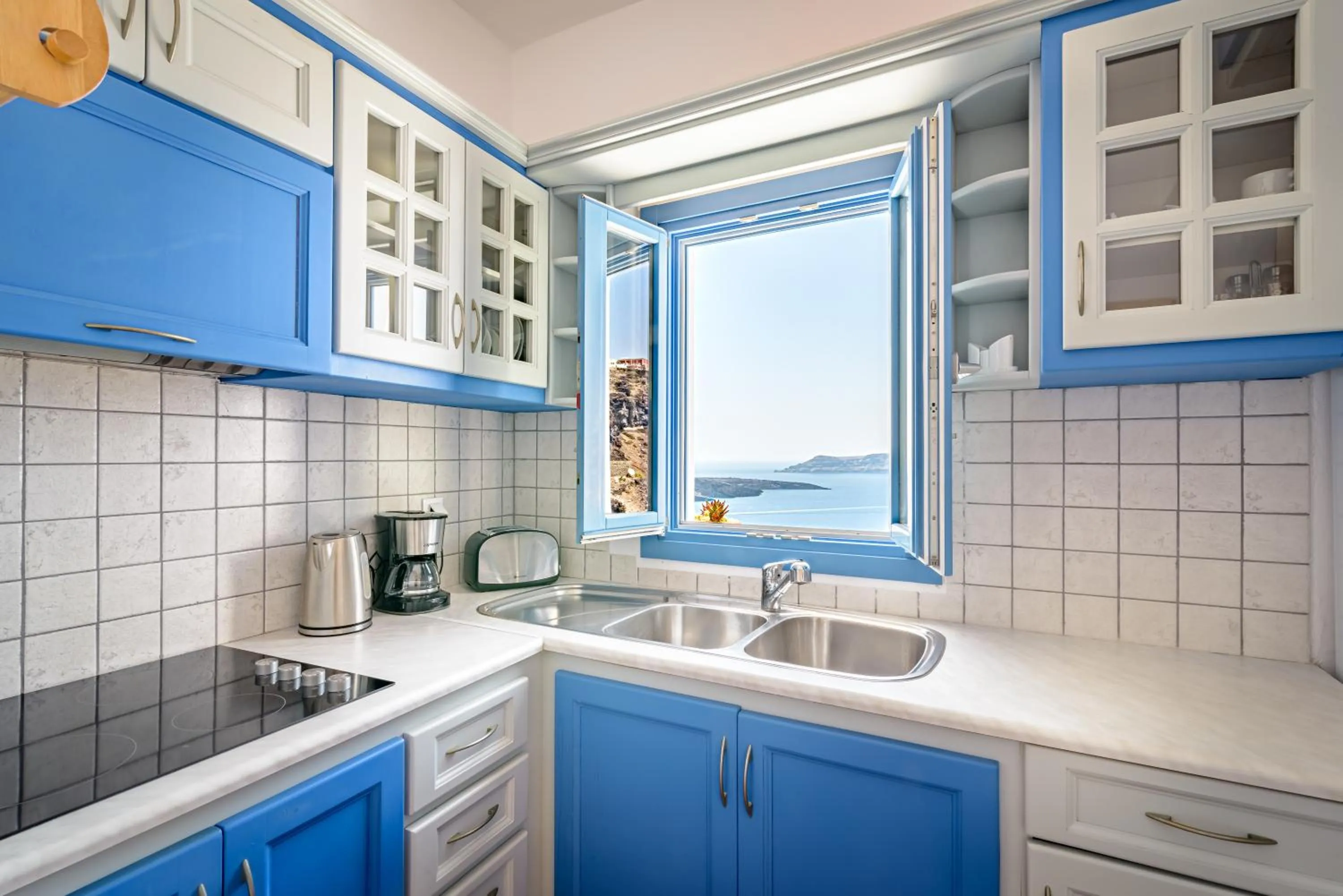 Kitchen or kitchenette in Golden Grey Goose