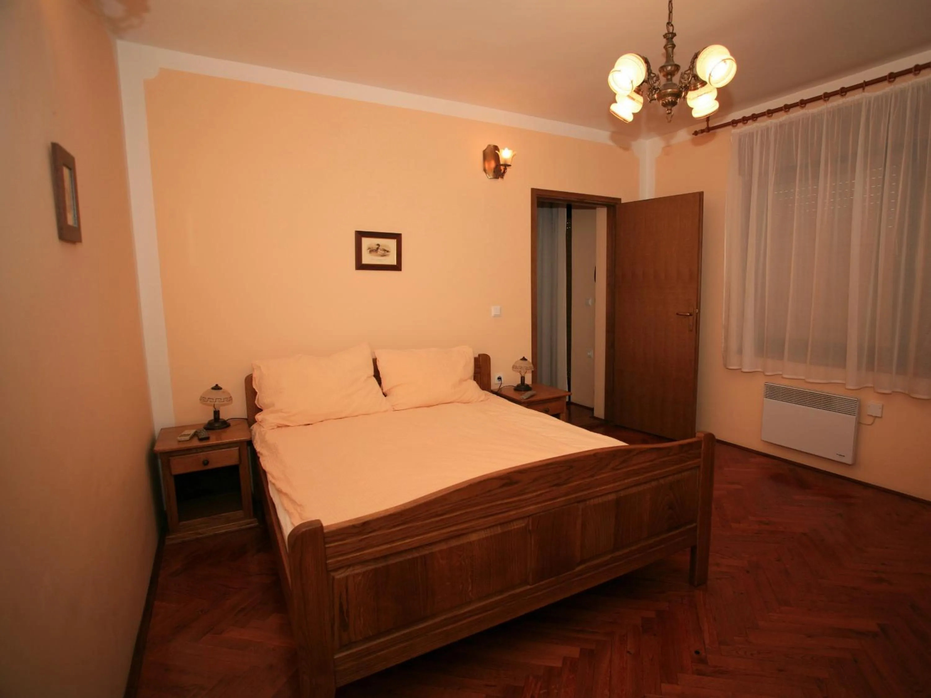 Bedroom, Bed in Apartments Vrata Baranje