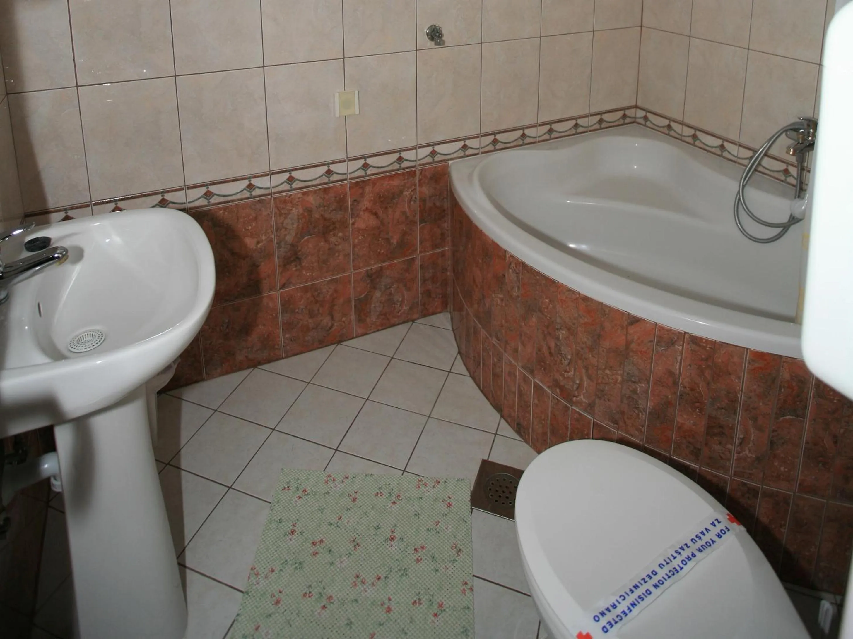 Bathroom in Apartments Vrata Baranje