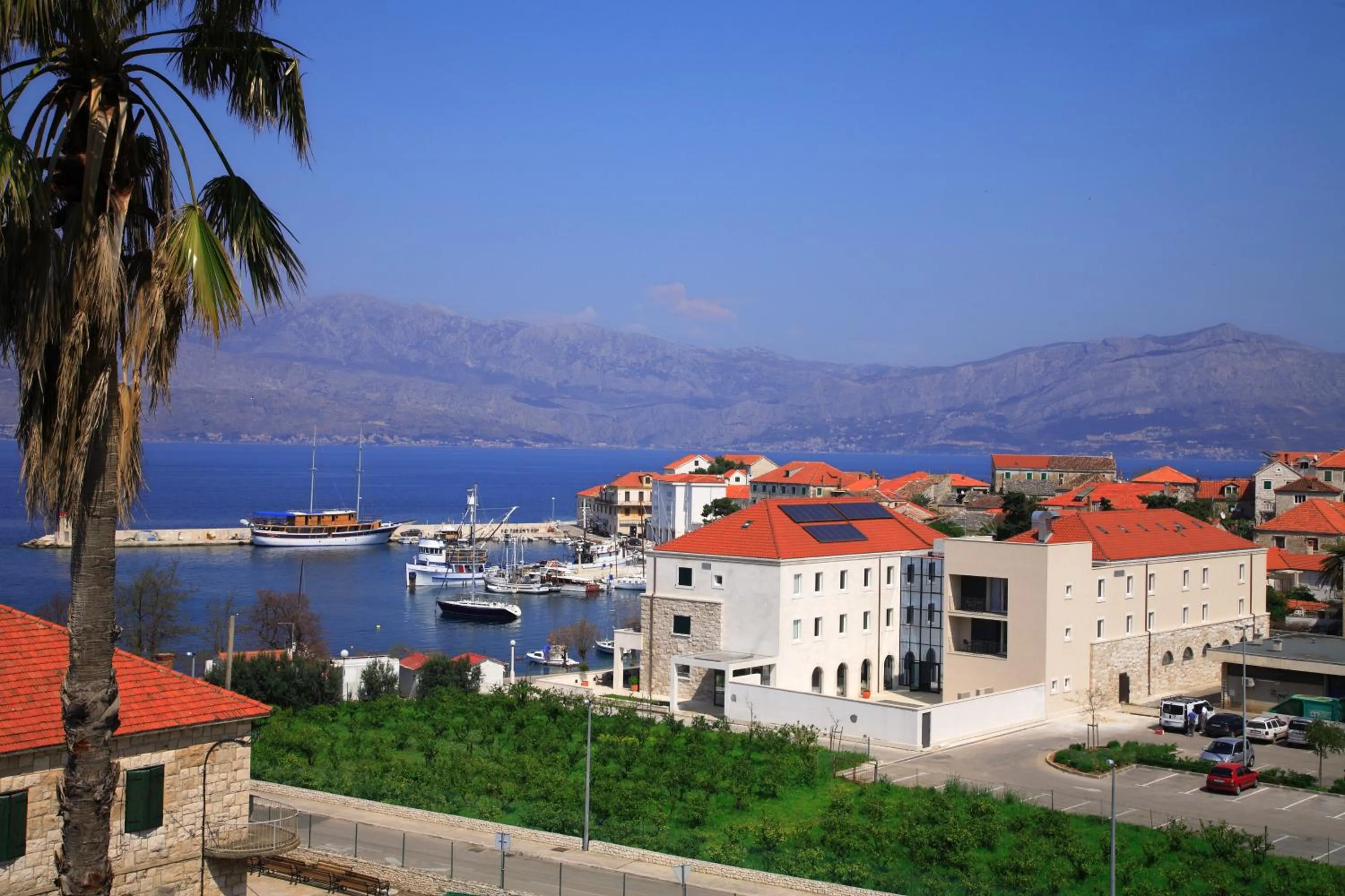 Bird's eye view in Hotel Lipa