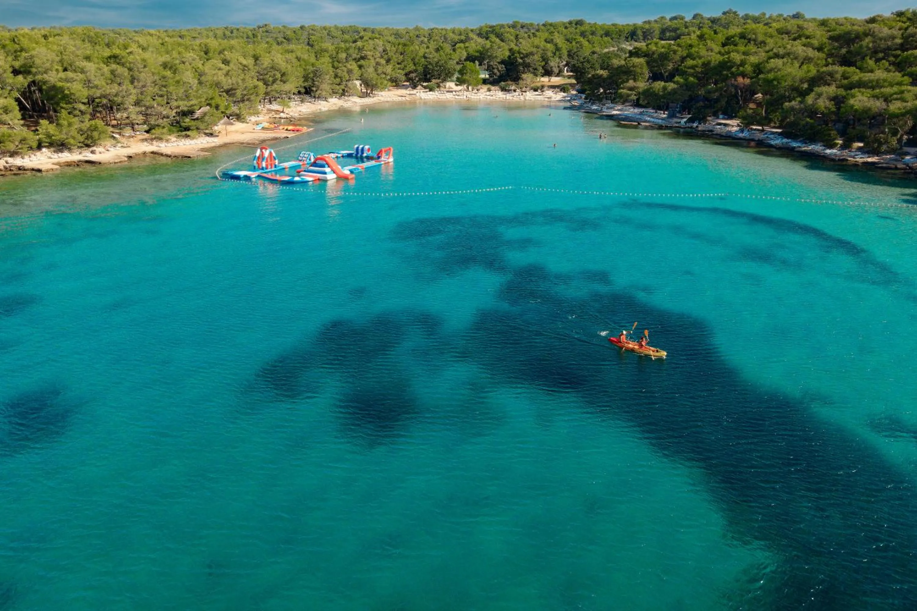 Beach in Pine Beach Pakostane - All Inclusive light