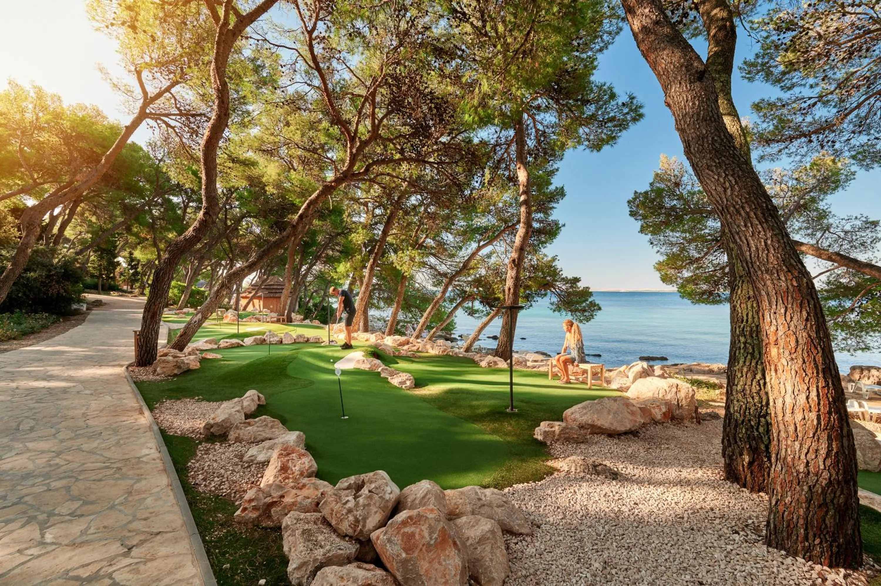 Day in Pine Beach Pakostane - All Inclusive light