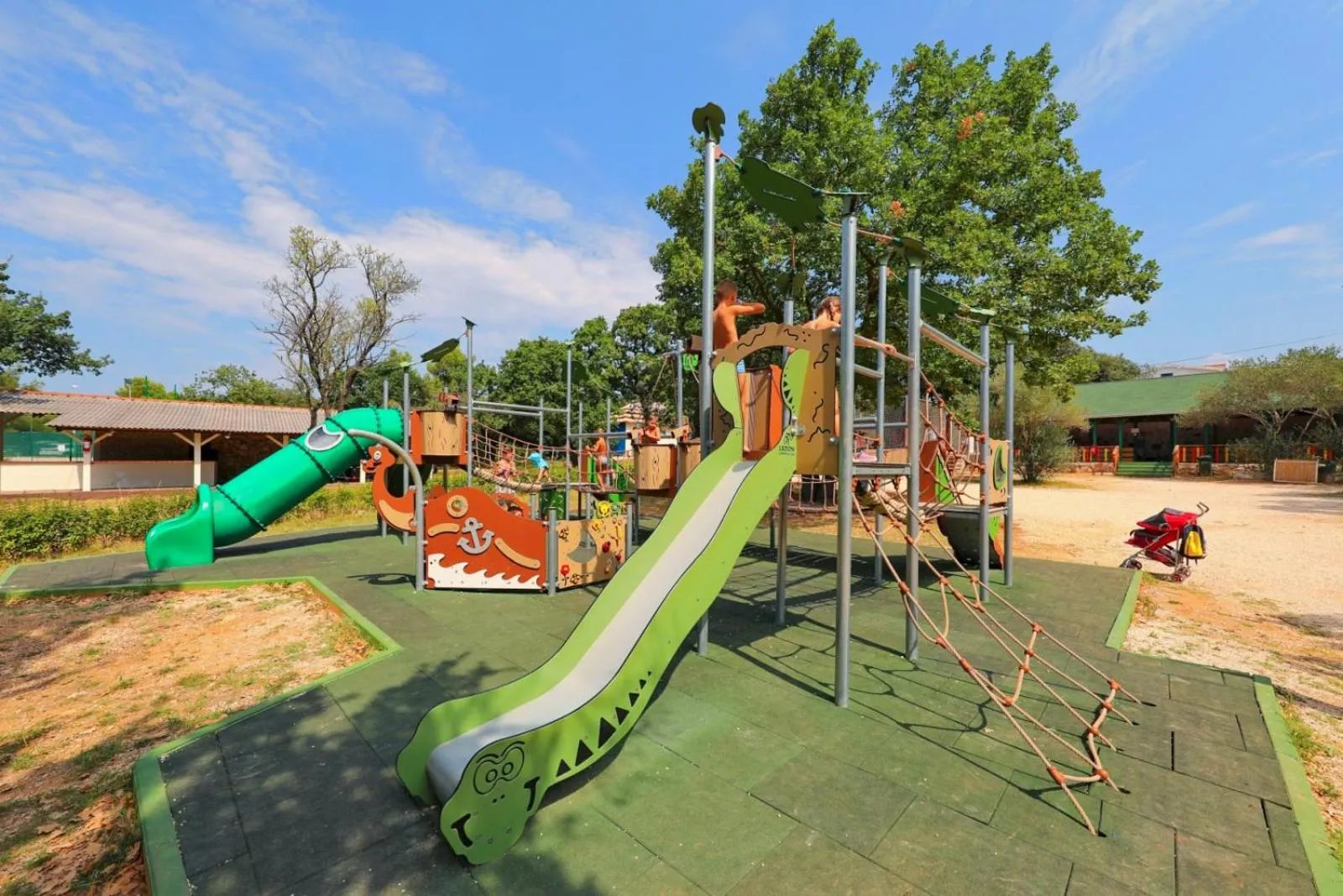 Children play ground in Pine Beach Pakostane - All Inclusive light