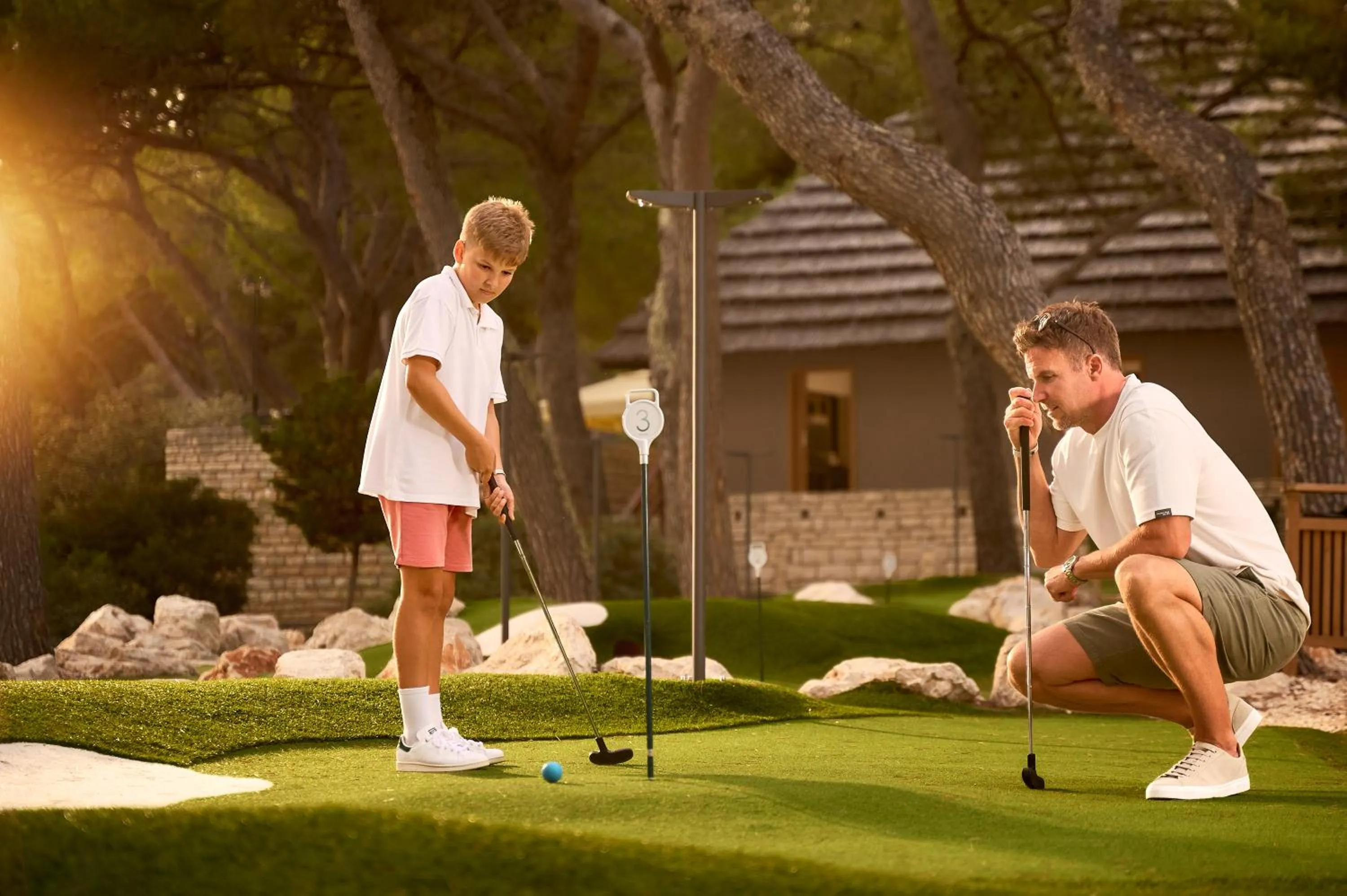 Minigolf in Pine Beach Pakostane - All Inclusive light