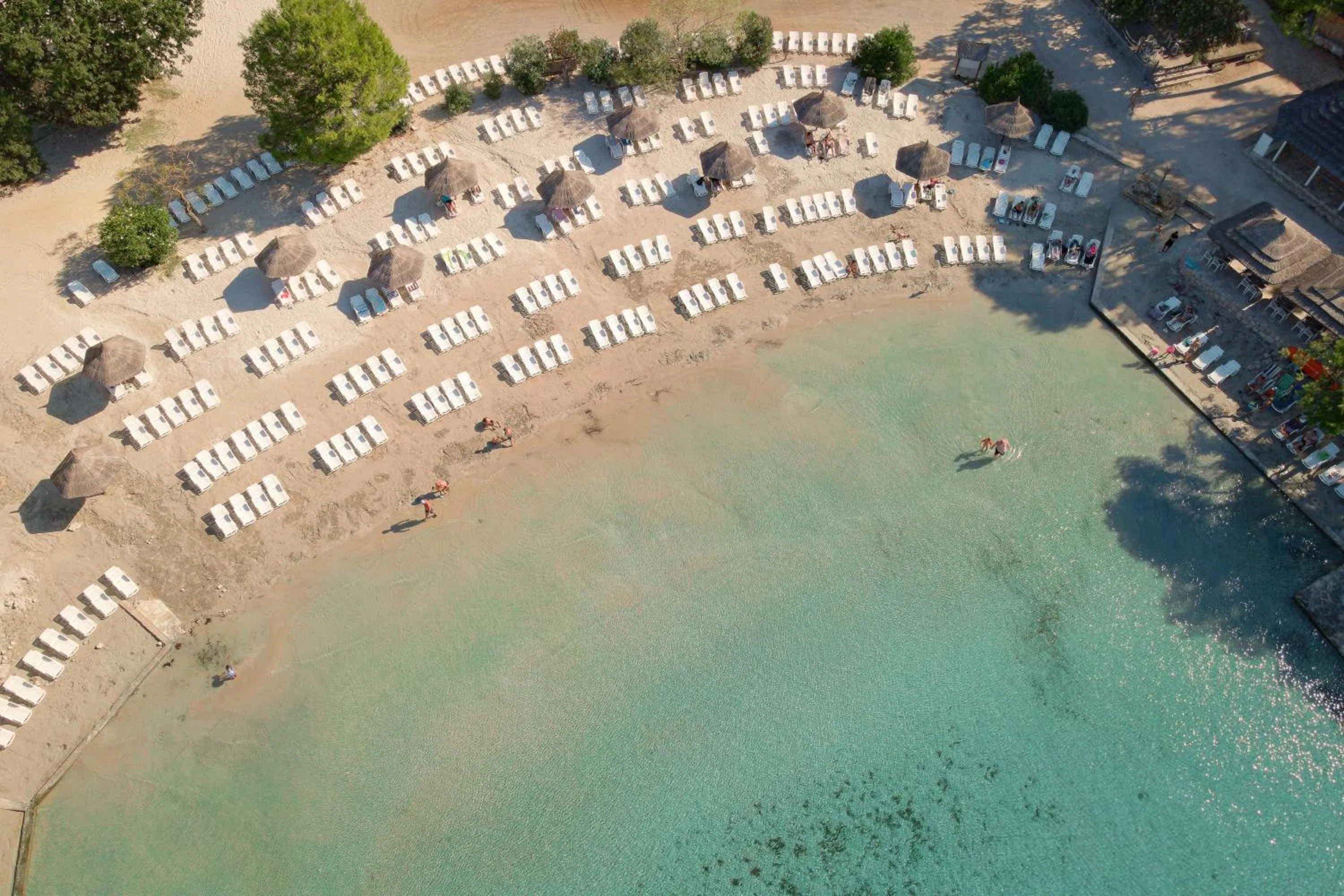 Beach in Pine Beach Pakostane - All Inclusive light