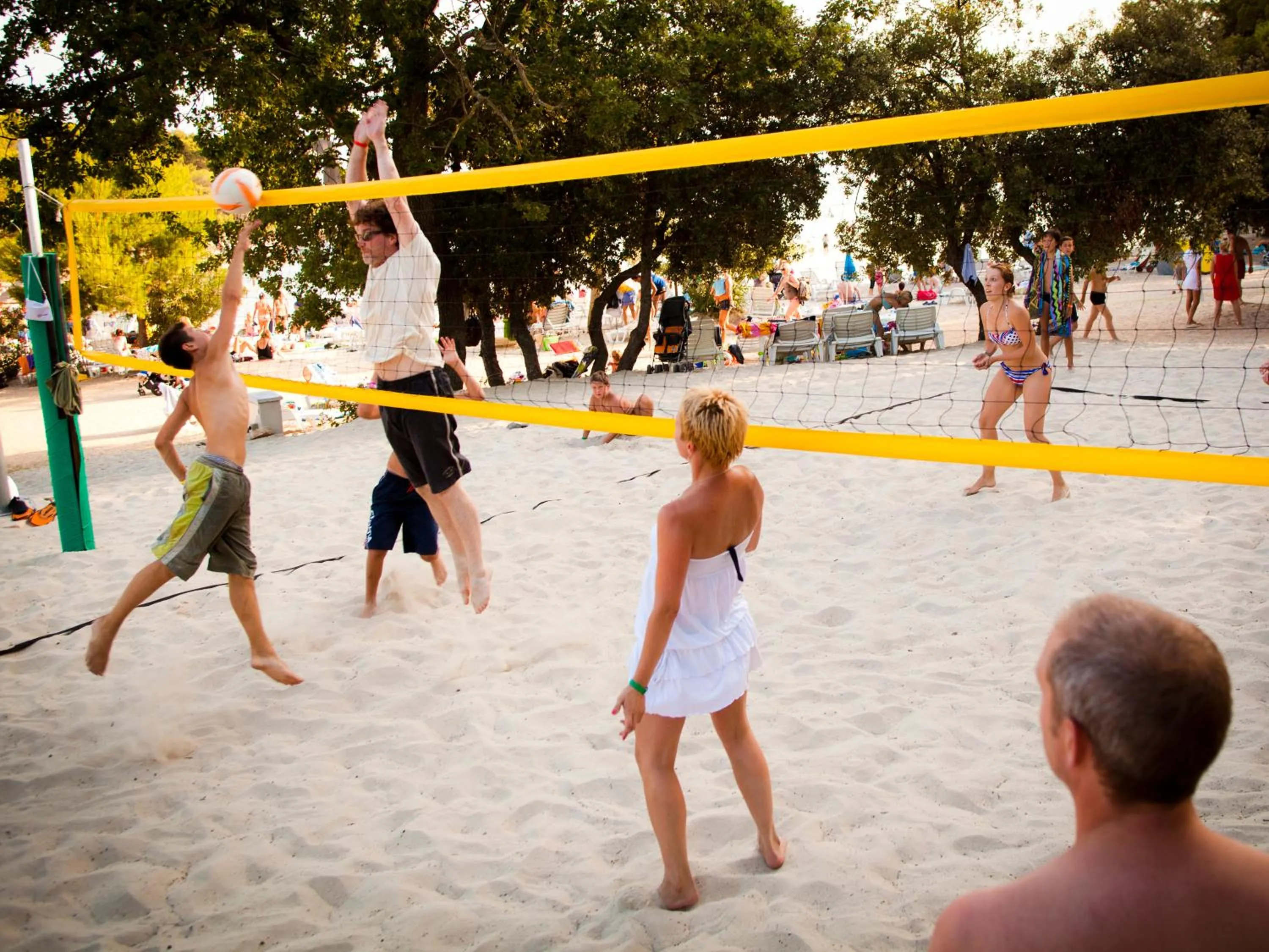 Beach in Pine Beach Pakostane - All Inclusive light