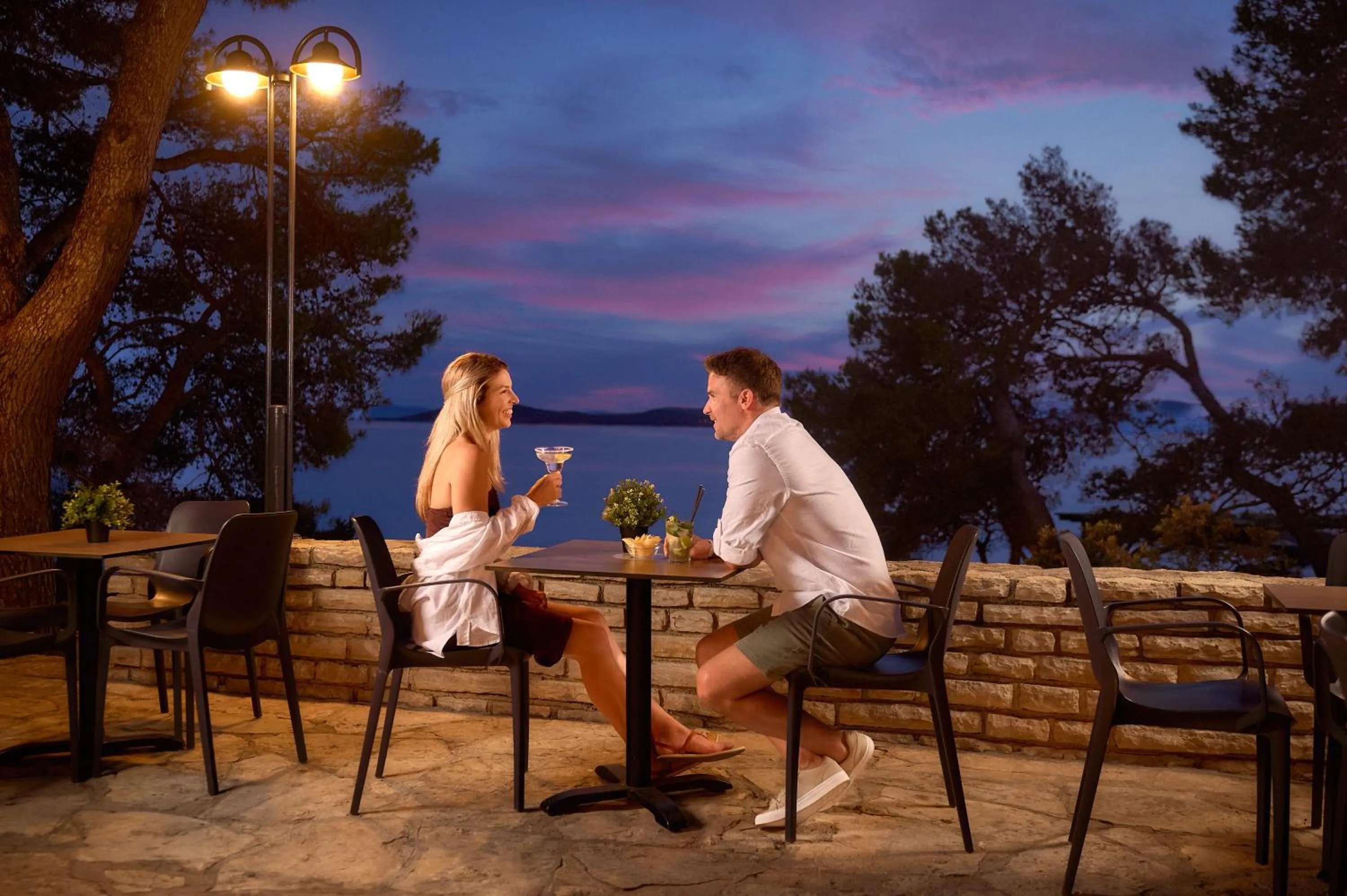 Patio in Pine Beach Pakostane - All Inclusive light