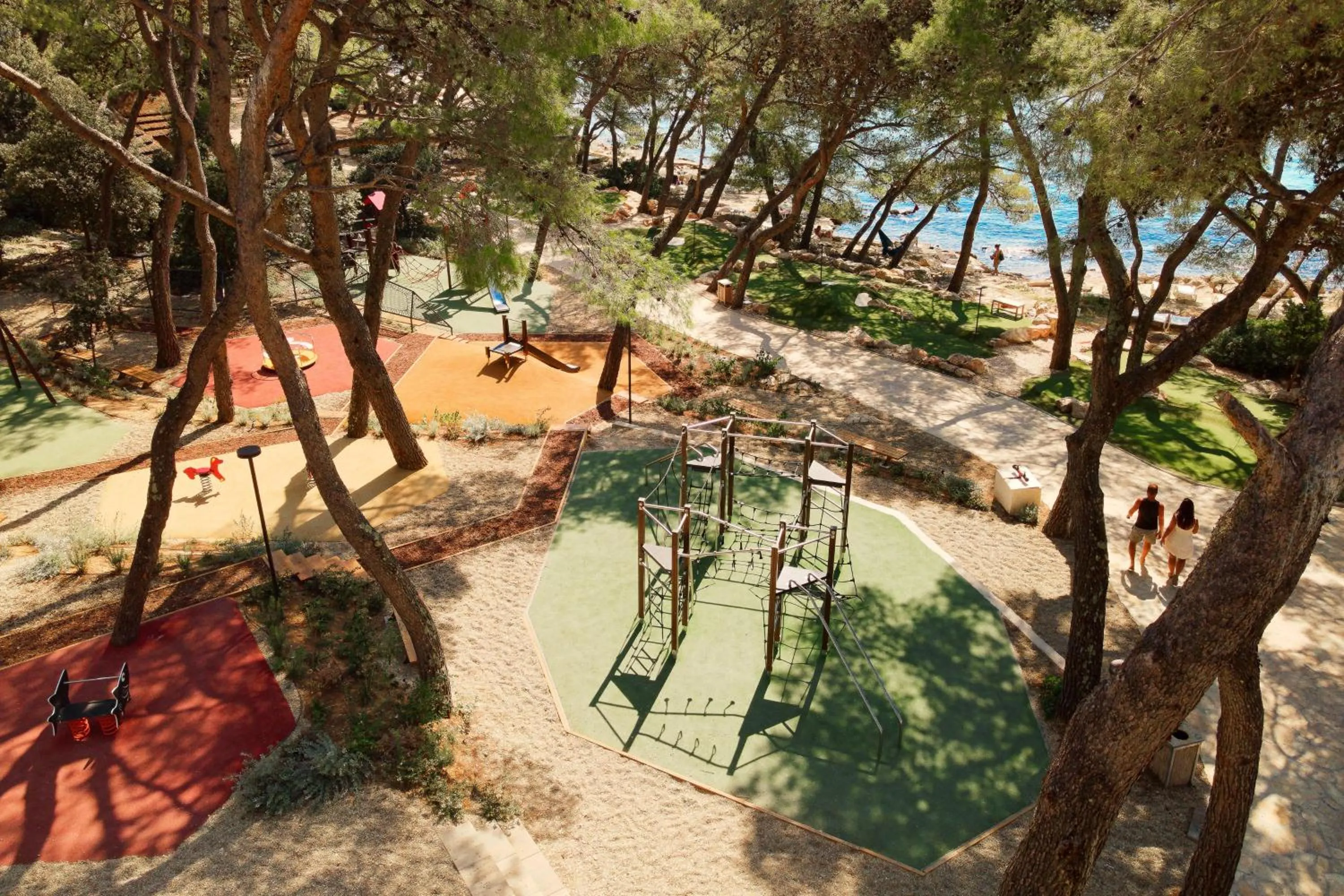 Children play ground in Pine Beach Pakostane - All Inclusive light