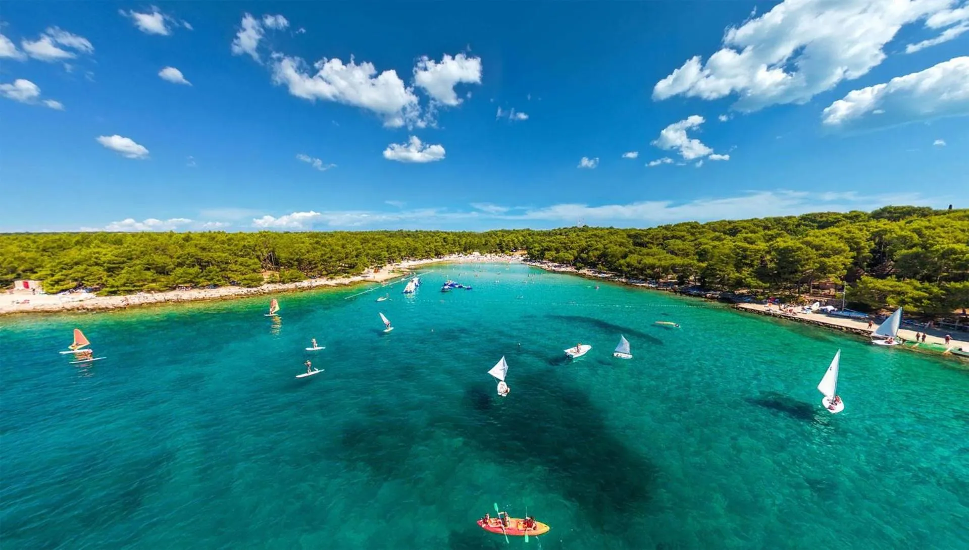 Day in Pine Beach Pakostane - All Inclusive light