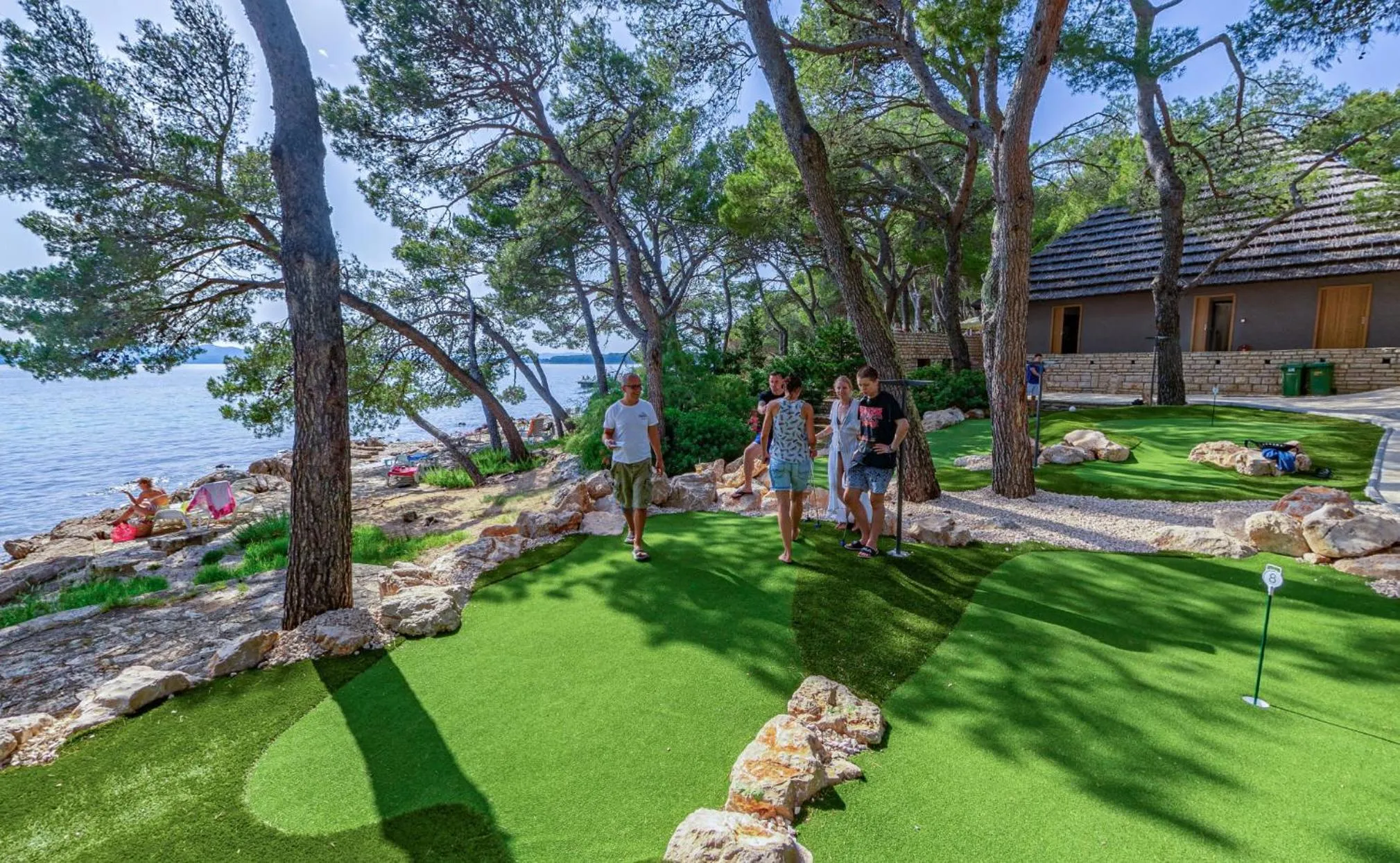 Day in Pine Beach Pakostane - All Inclusive light