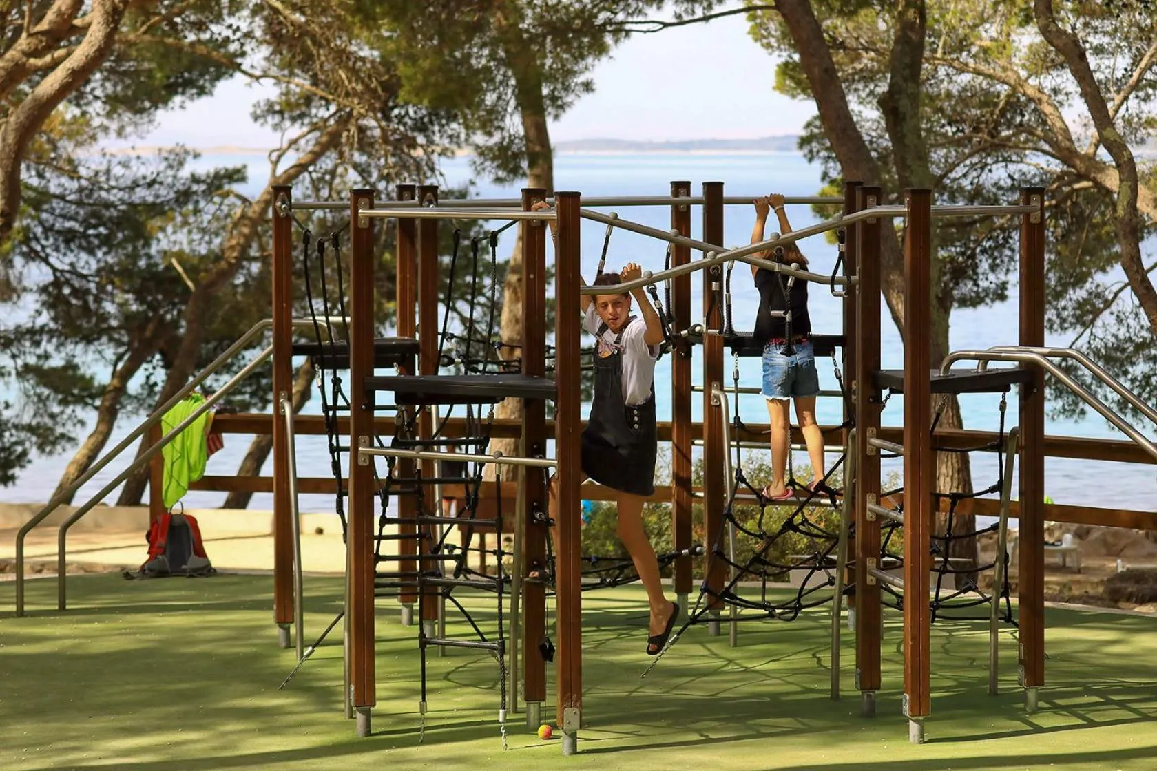 Children play ground in Pine Beach Pakostane - All Inclusive light